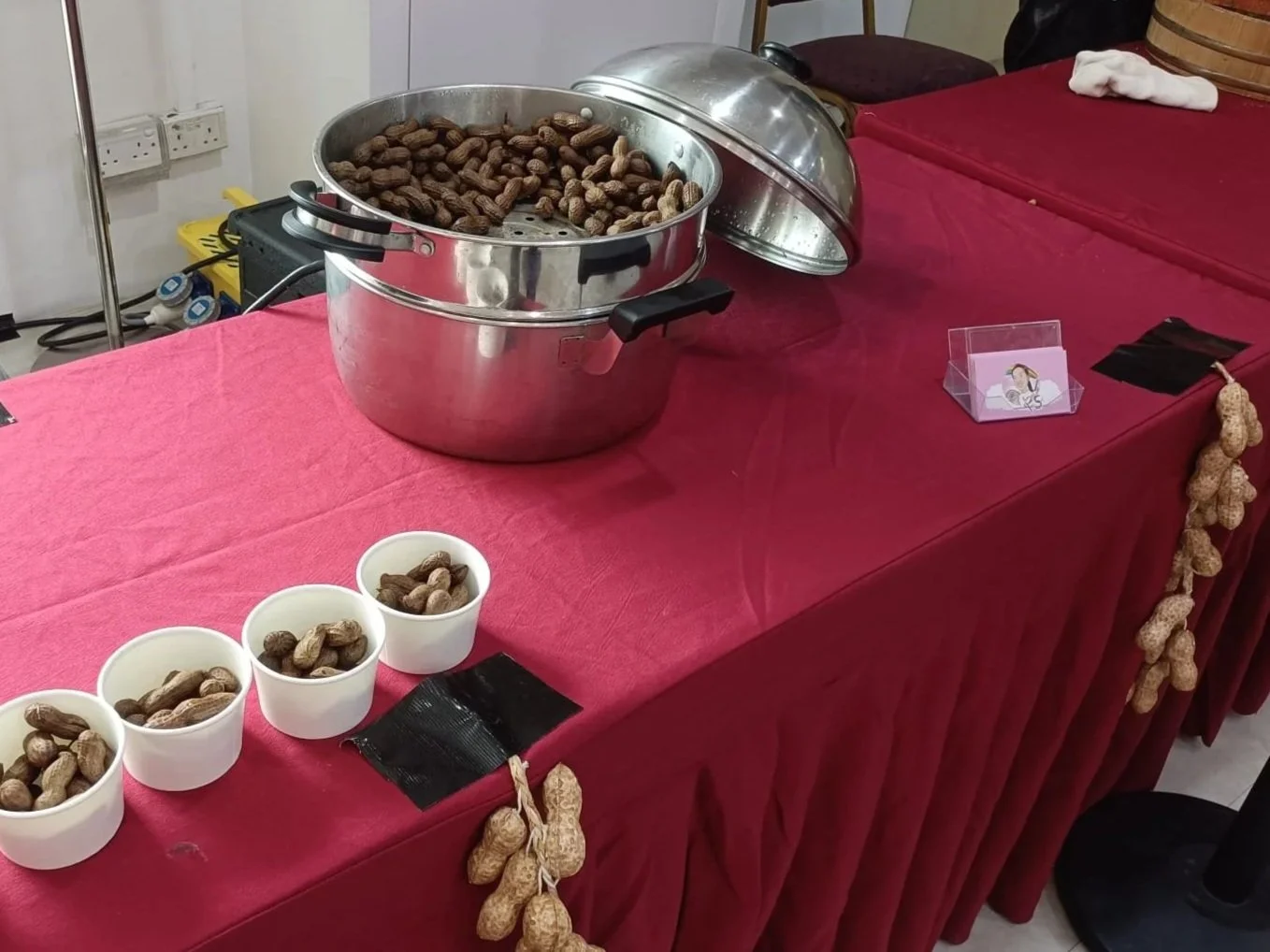 Passion Soul_Live Food Station_Chinese New Year_CNY_Steamed Peanuts_SAFRA_SAFRA Tampines