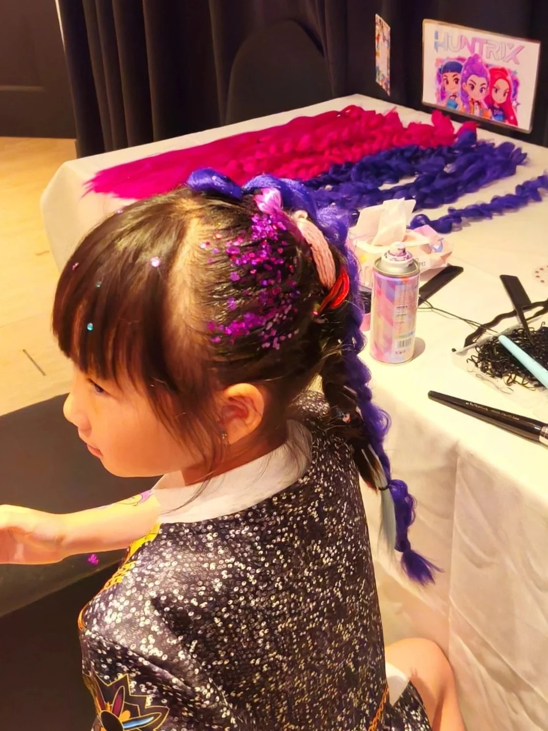 Hair Braiding_Braiding_Birthday Party_Kids Party_Kpop Demon Hunters_Rumi