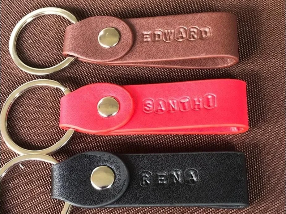 Leather Keychain