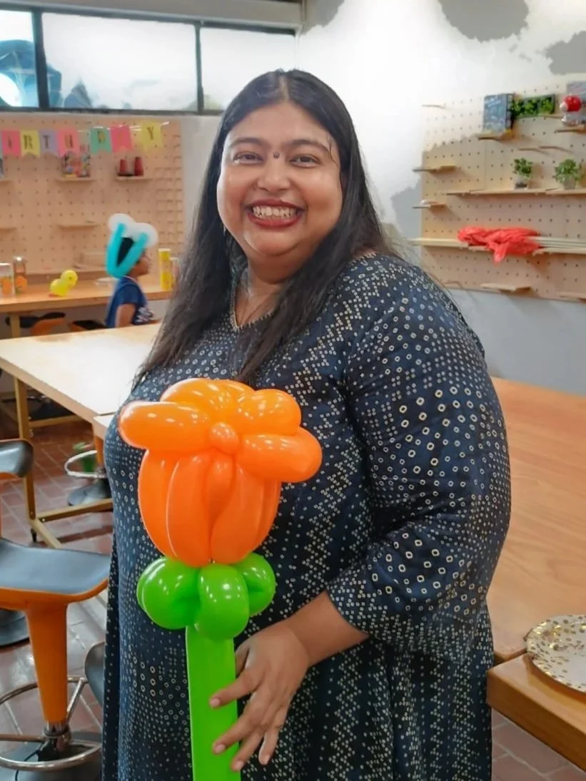 Passion Soul_Balloon Sculpting_Birthday Party_Agora Colearning_Flower_Rose