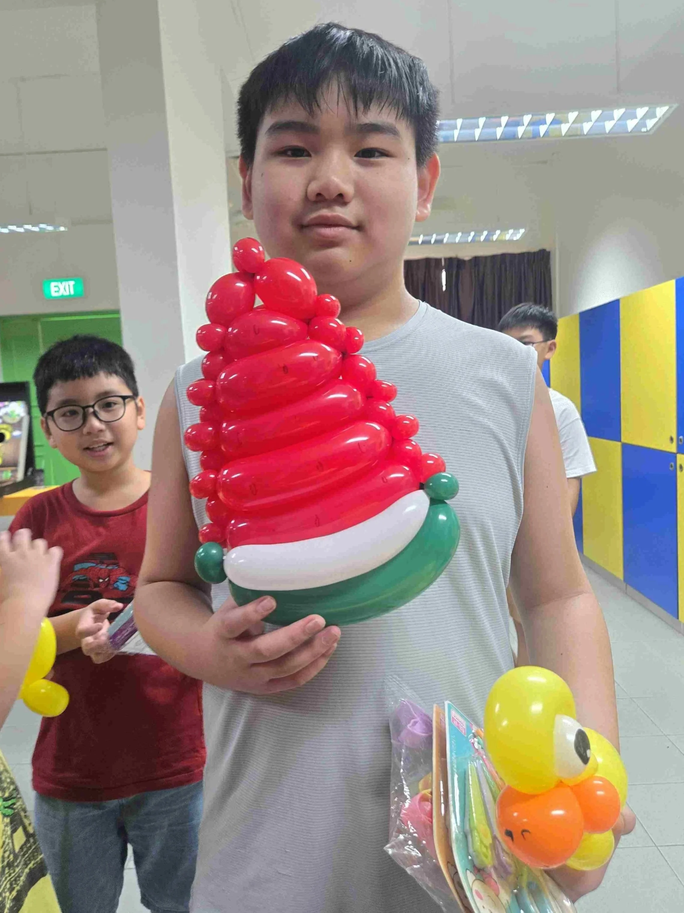 Passion Soul_Balloon Sculpting_Fruit_Watermelon_Brighton Connection Student Care Centre_Simei