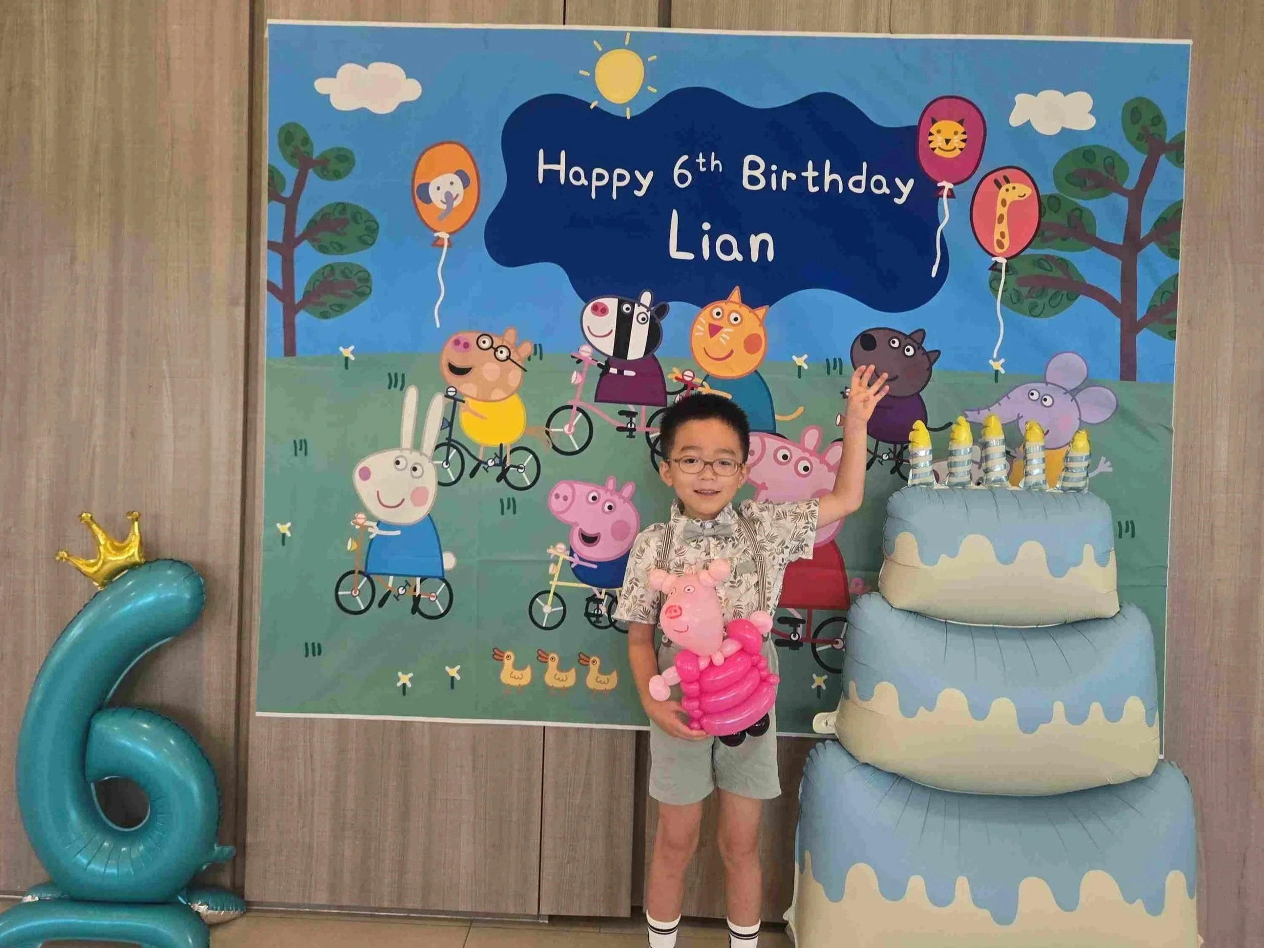 Passion Soul_Balloon Sculpting_Birthday Party_Kids Party_Peppa Pig_Bedok Residences