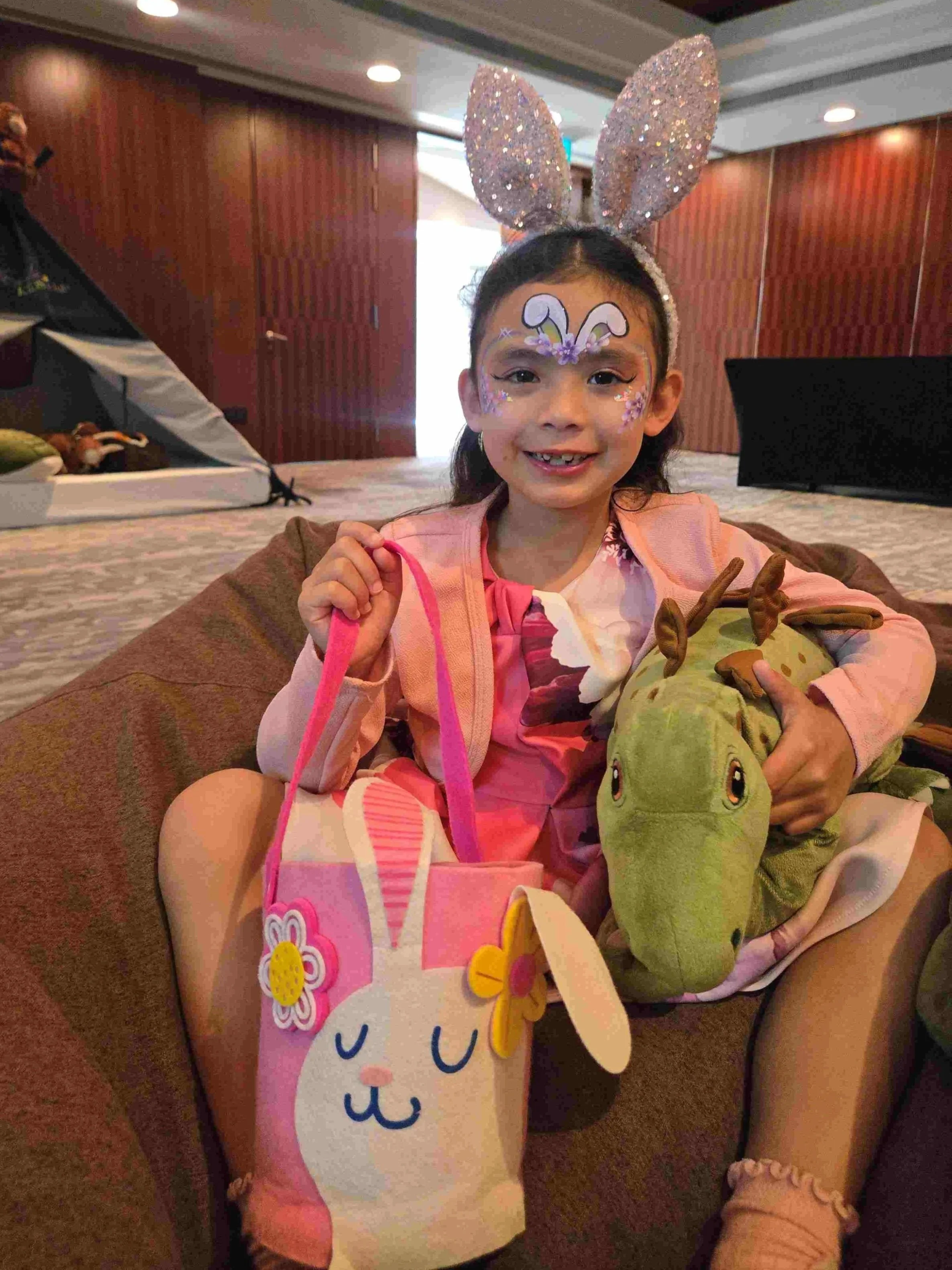 Passion Soul_Easter_Easter Sunday_Easter Face Painting_Bunny_Rabbit_The Capitol Kempinski  Hotel