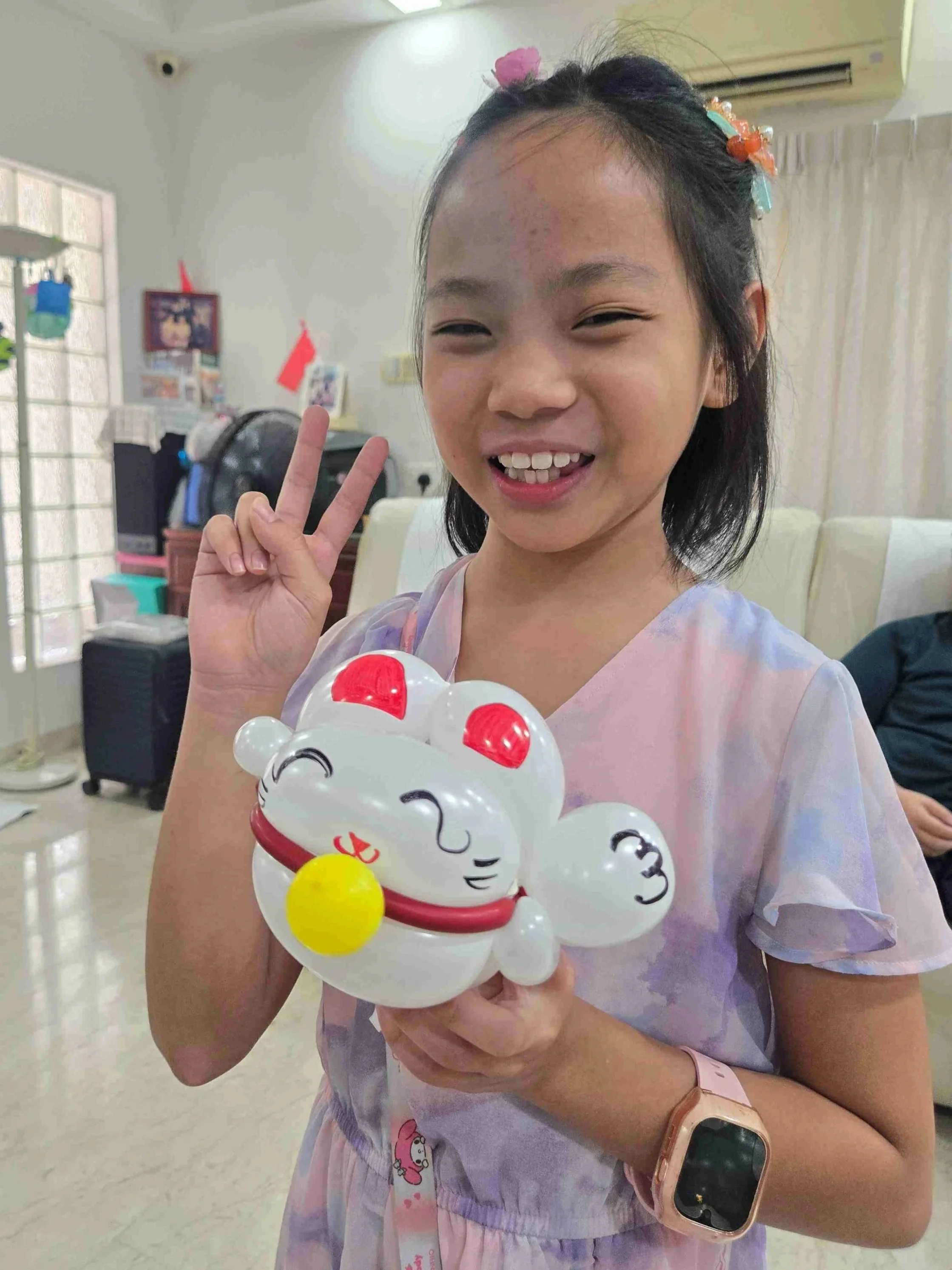 Passion Soul_Balloon Sculpting_Birthday Party_Kids Party_Cat_Fortune Cat