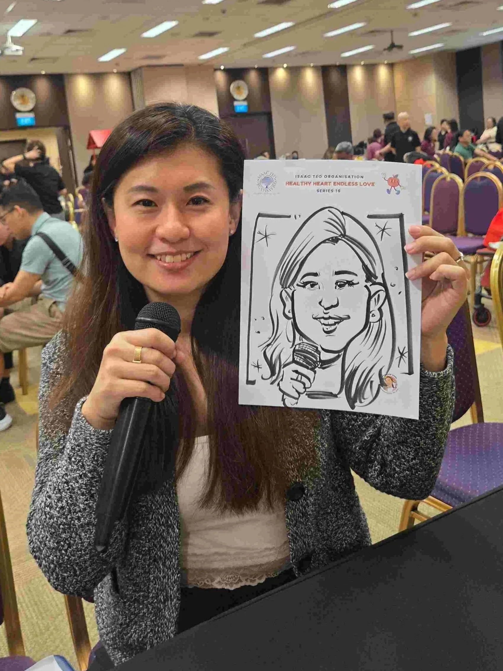Passion Soul_Caricature_Emcee_Isaac Teo Organisation_Healthy Heart Endless Love Series 16