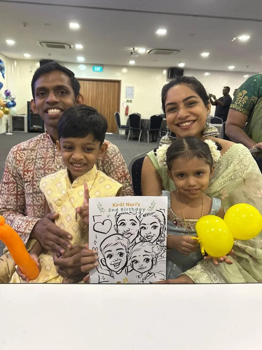 Passion Soul_Caricature_Birthday Party_Kids Party_Portrait_Animals Theme_HomeTeamNS Bukit Batok