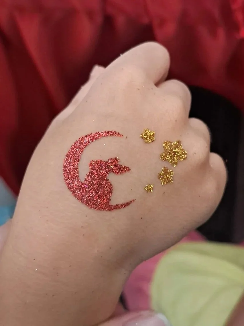 Passion Soul_Glitter Tattoo_Mid-autumn Festival