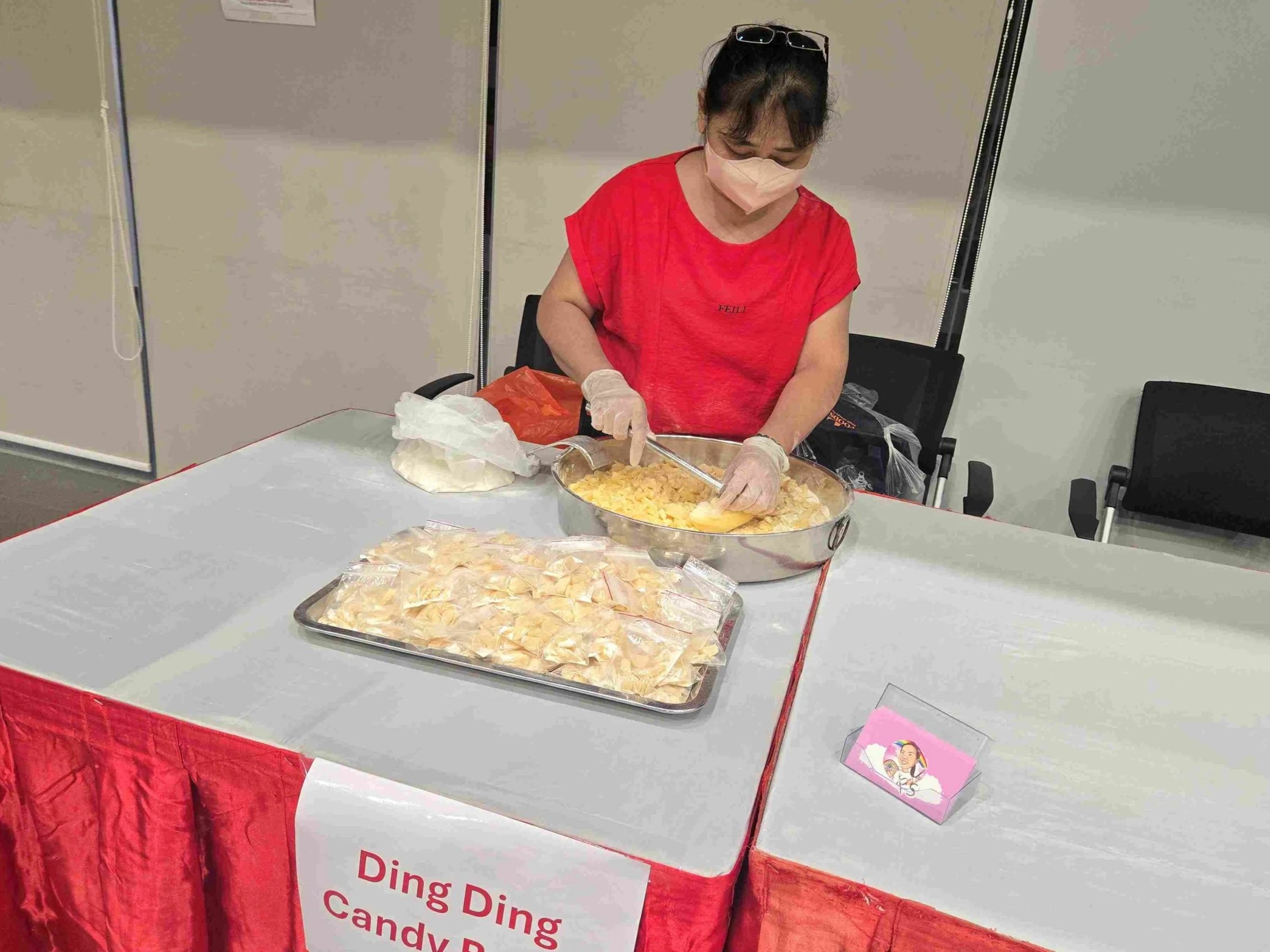 Passion Soul_Live Food Station_Mod-autumn Festival_Ding Ding Candy_Ding Ding Tang_Marymount CC