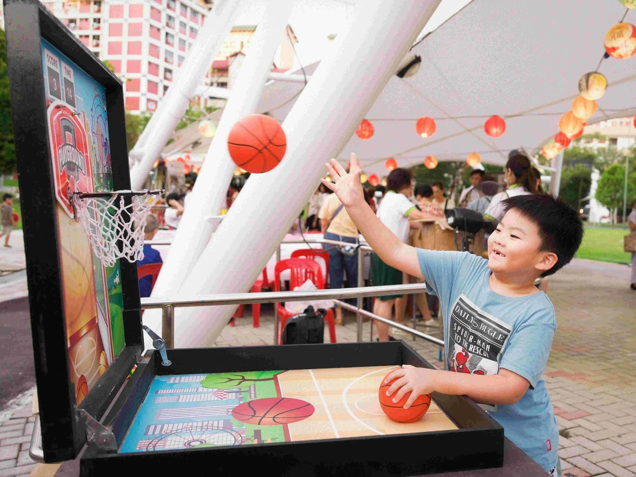 Passion Soul_Carnival Game_Carnival Hotshot_Basketball