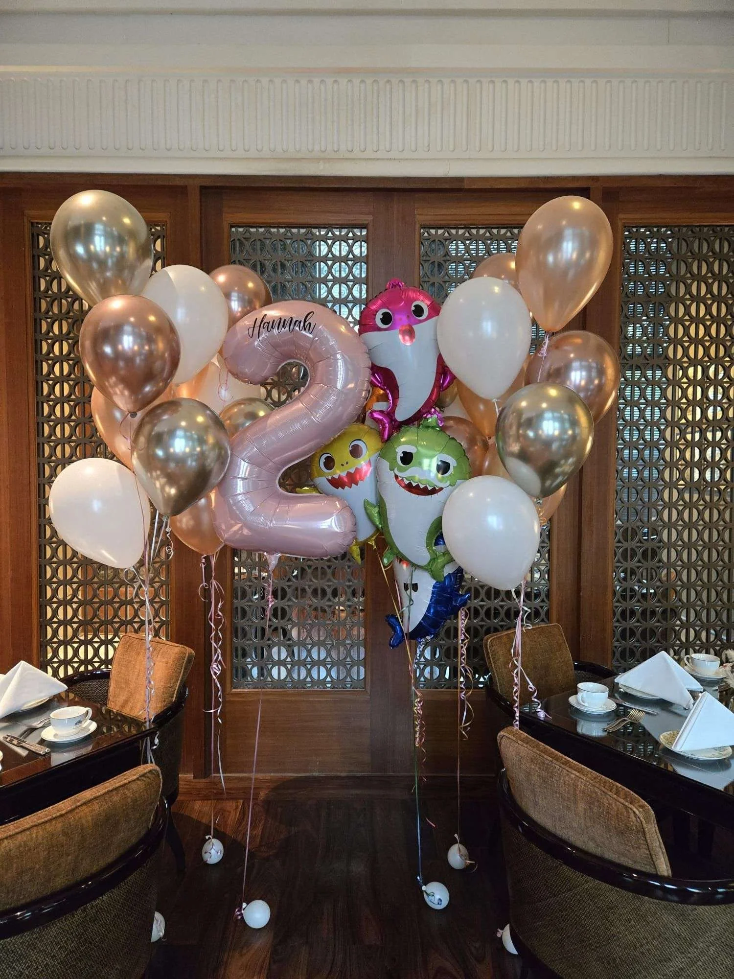 Passion Soul_Decoration_Balloon_Helium Balloons_Baby Shark_The Capitol Kempinski Hotel