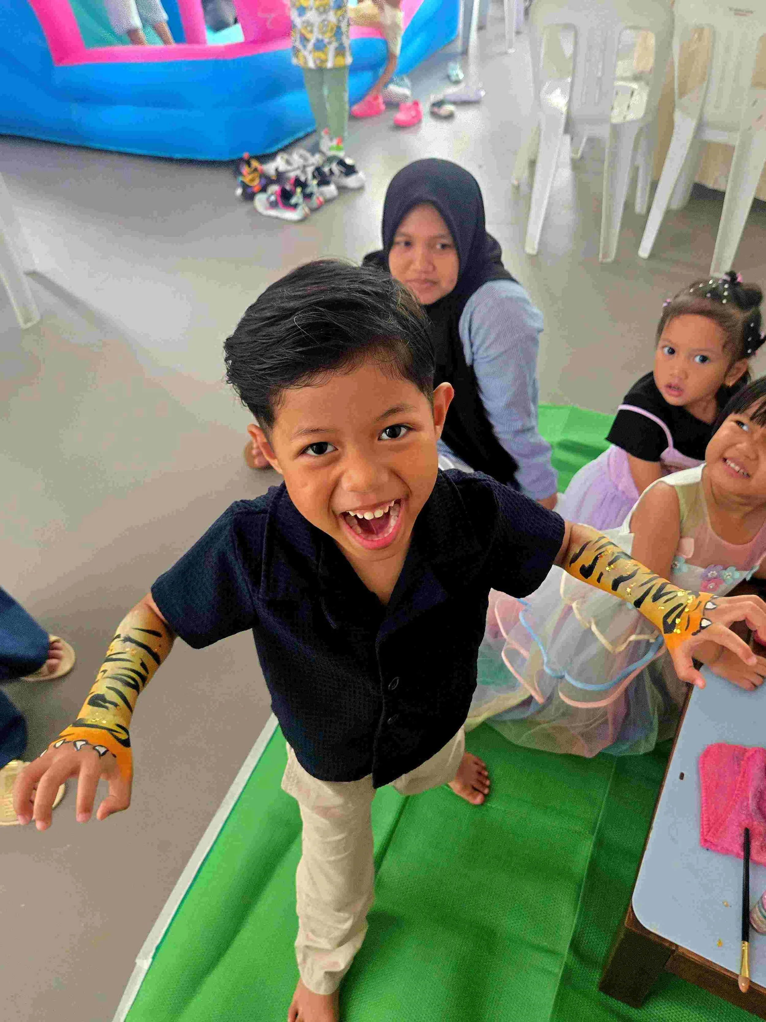 Passion Soul_Face Painting_Birthday Party_Tiger