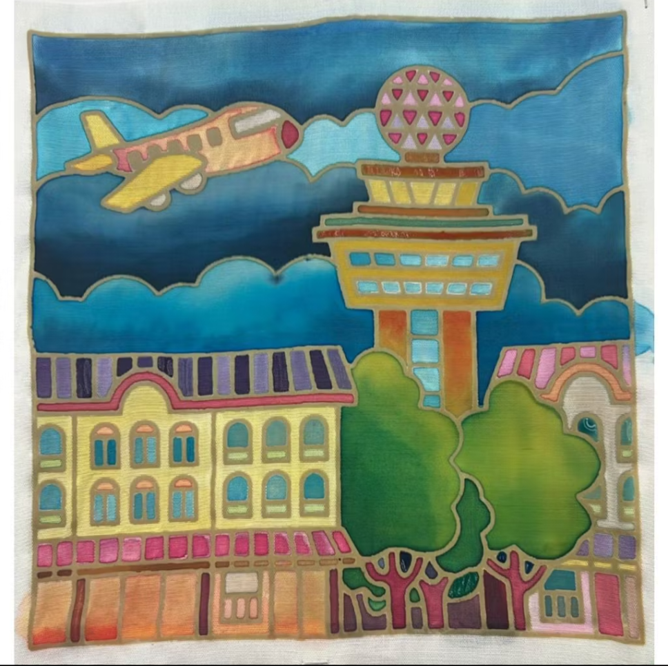 Passion Soul_Batik_Batik Painting_Changi Airport_Singapore_National Day