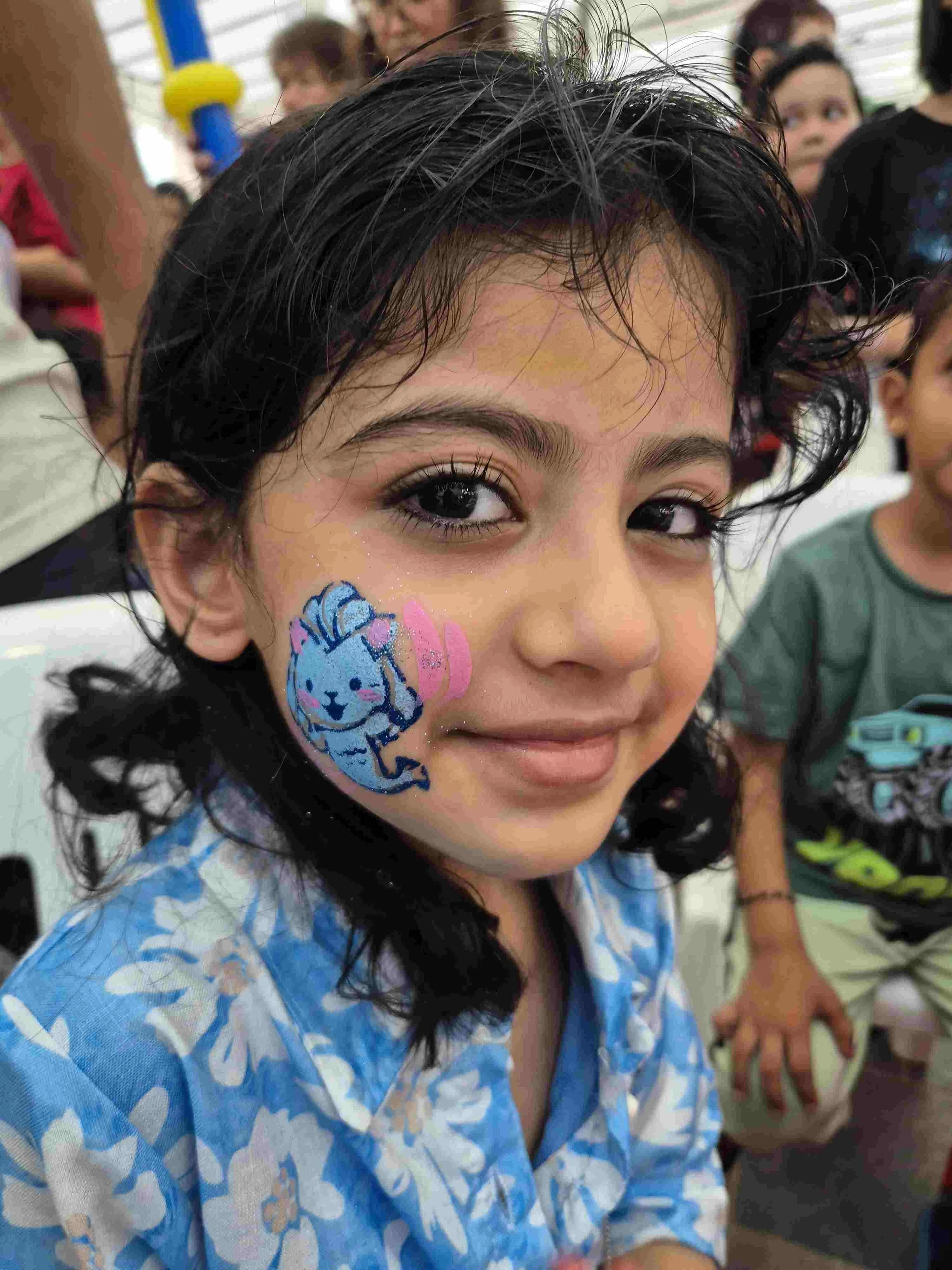 Passion Soul_Face Painting_National Day_Singapore_SG60_Tampines North_Merlion