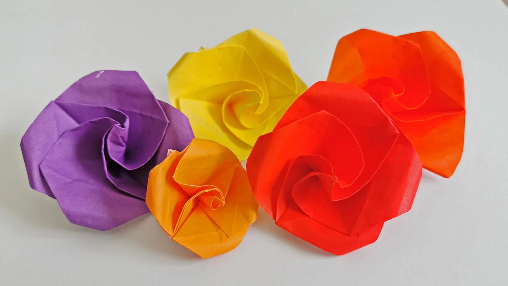 Origami_Rose