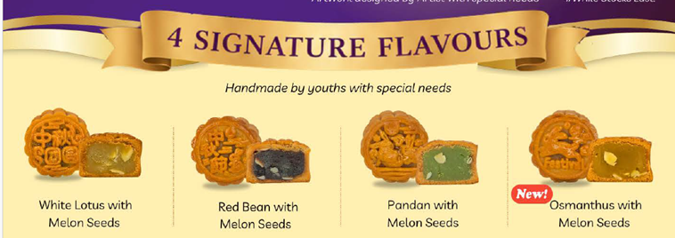 Passion Soul_Traditional Halal-certified and Vegetarian Mini Mooncakes