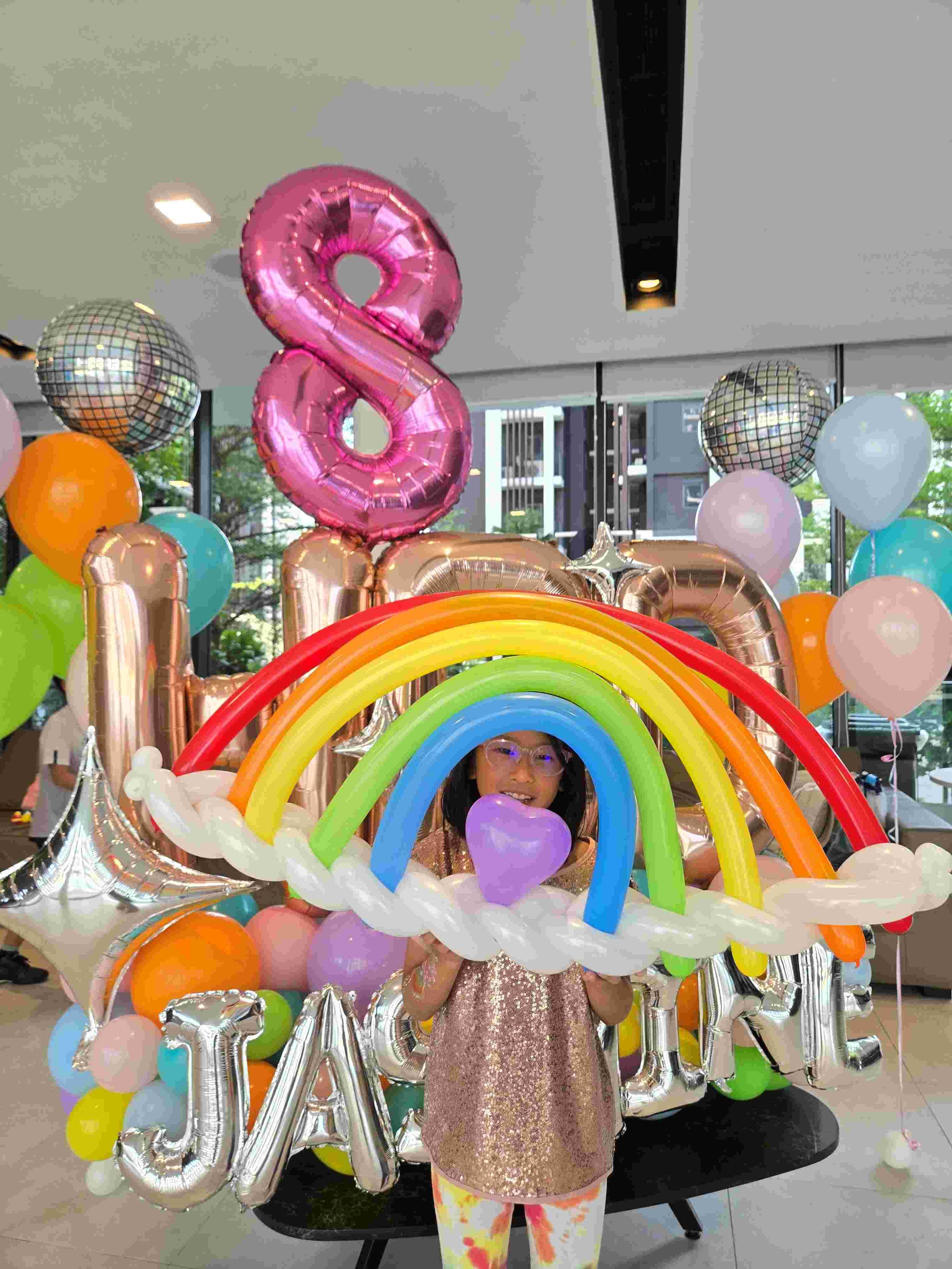 Passion Soul_Balloon Sculpting_Birthday Party_Kids Party_Rainbow