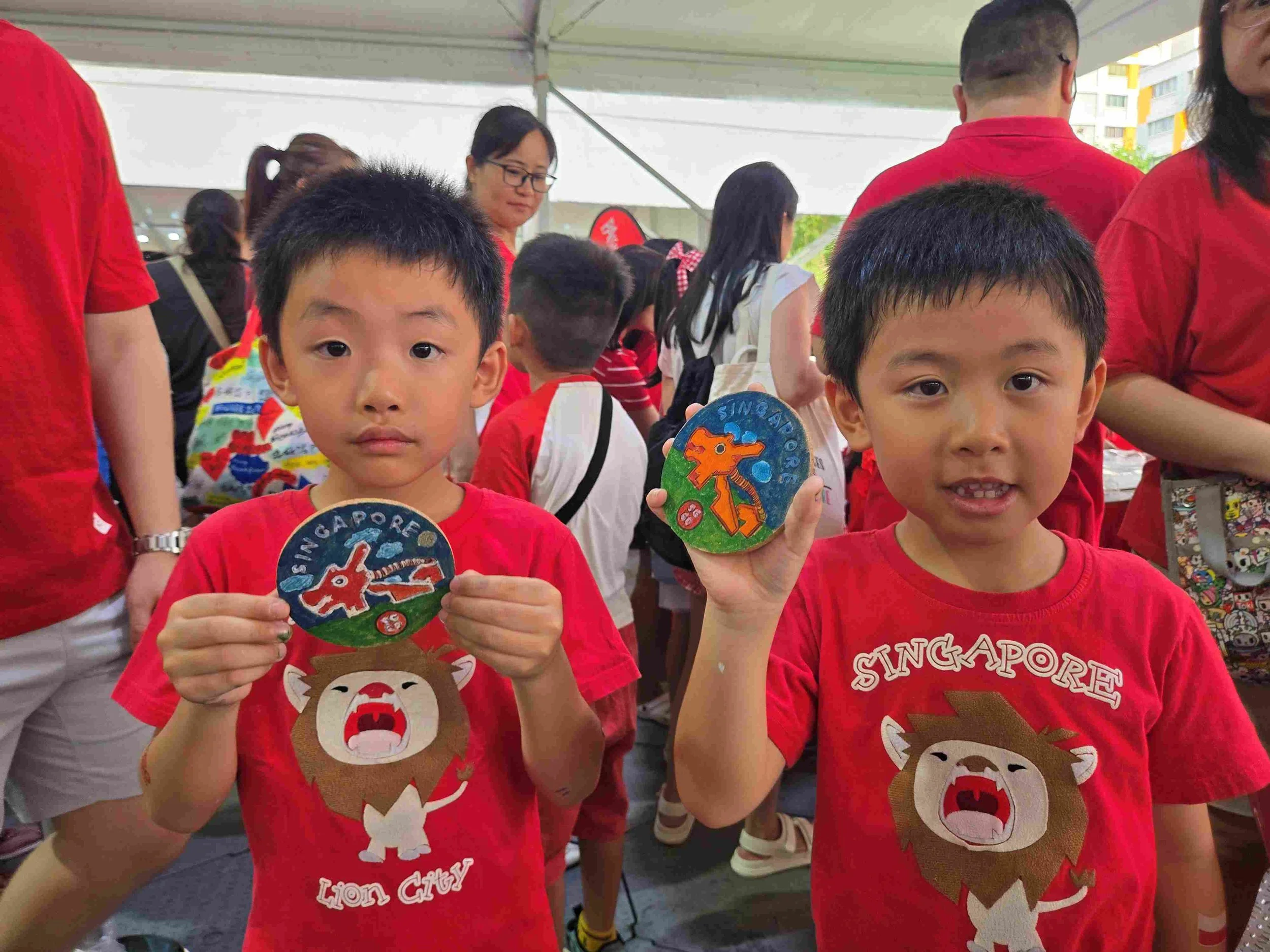 Passion Soul_Art & Craft_Coaster Decorating_National Day_SG60_Heartland Celebrations_Toa Payoh_Dragon Playground