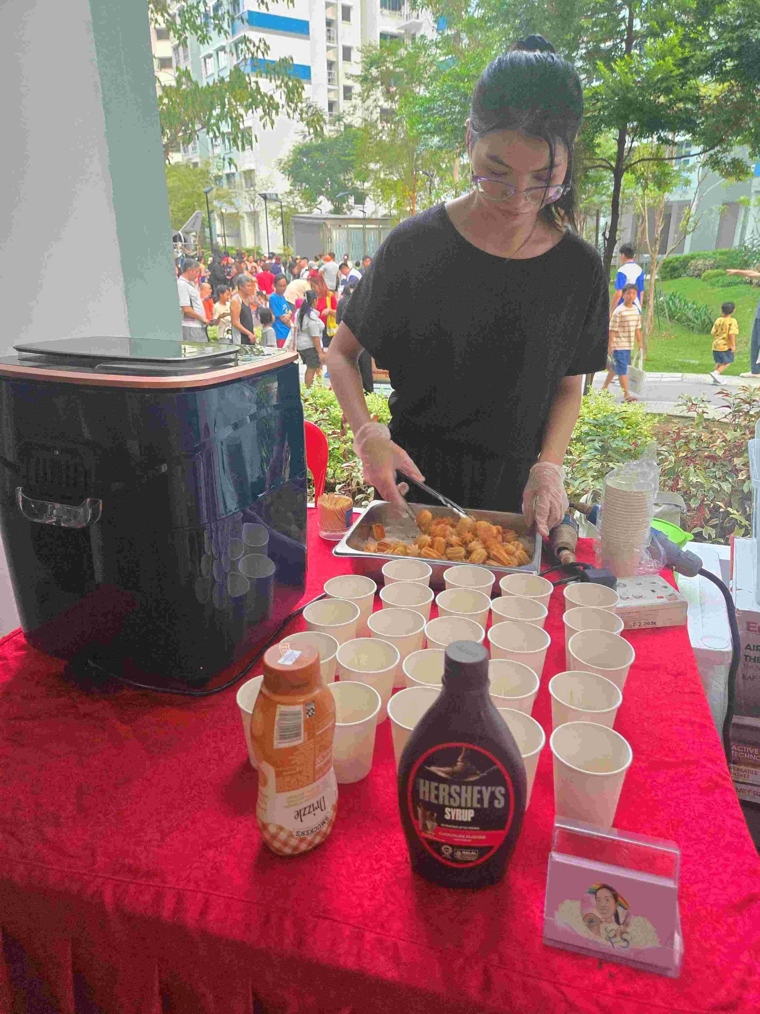 Passion Soul_Churros_Live Food Station_Halloween_Dakota Breeze RN