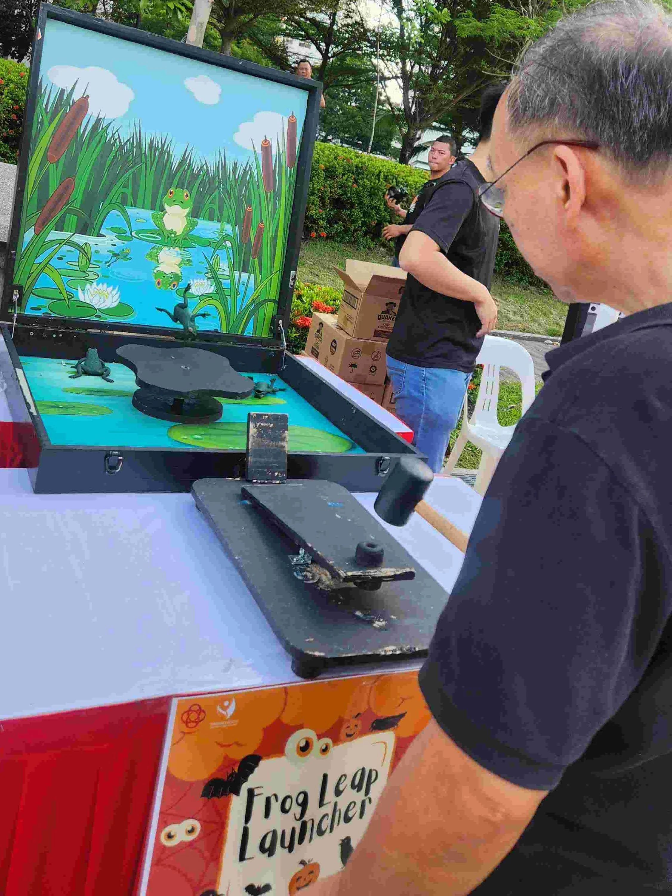 Passion Soul_Carnival Games_Frog Leap Launcher
