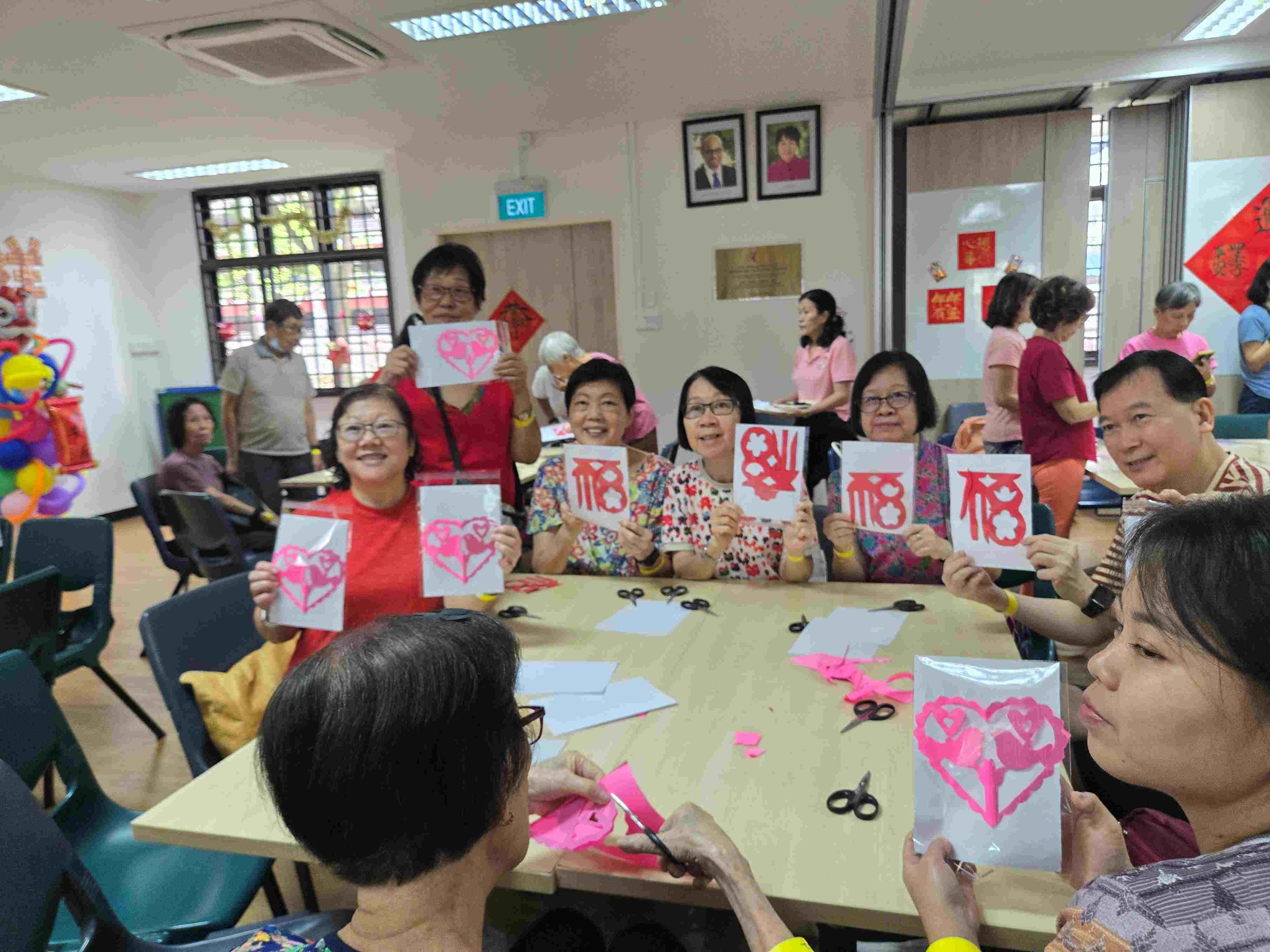 Passion Soul_Chinese New Year_CNY_Valentines Day_Chinese Paper Cutting_Love Birds_Toa Payoh Heights RN