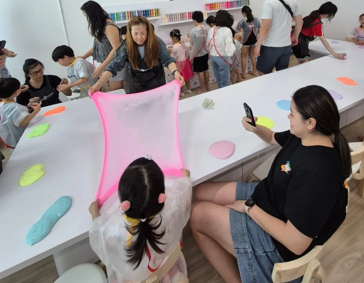 Passion Soul_Slime Making_Make Big Bubble Slime