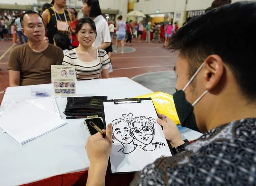 Passion Soul_Mid-autumn Festival_Caricature_Hong Kah North CC
