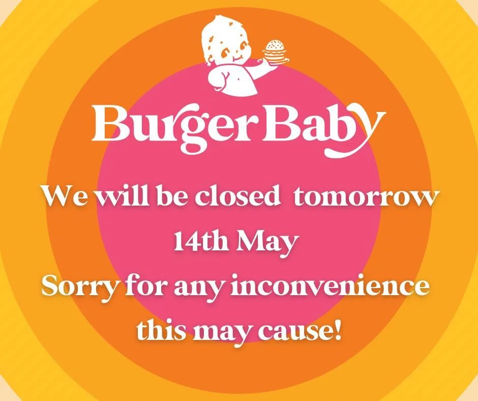 See you Wednesday for your Burger fix🍔👍