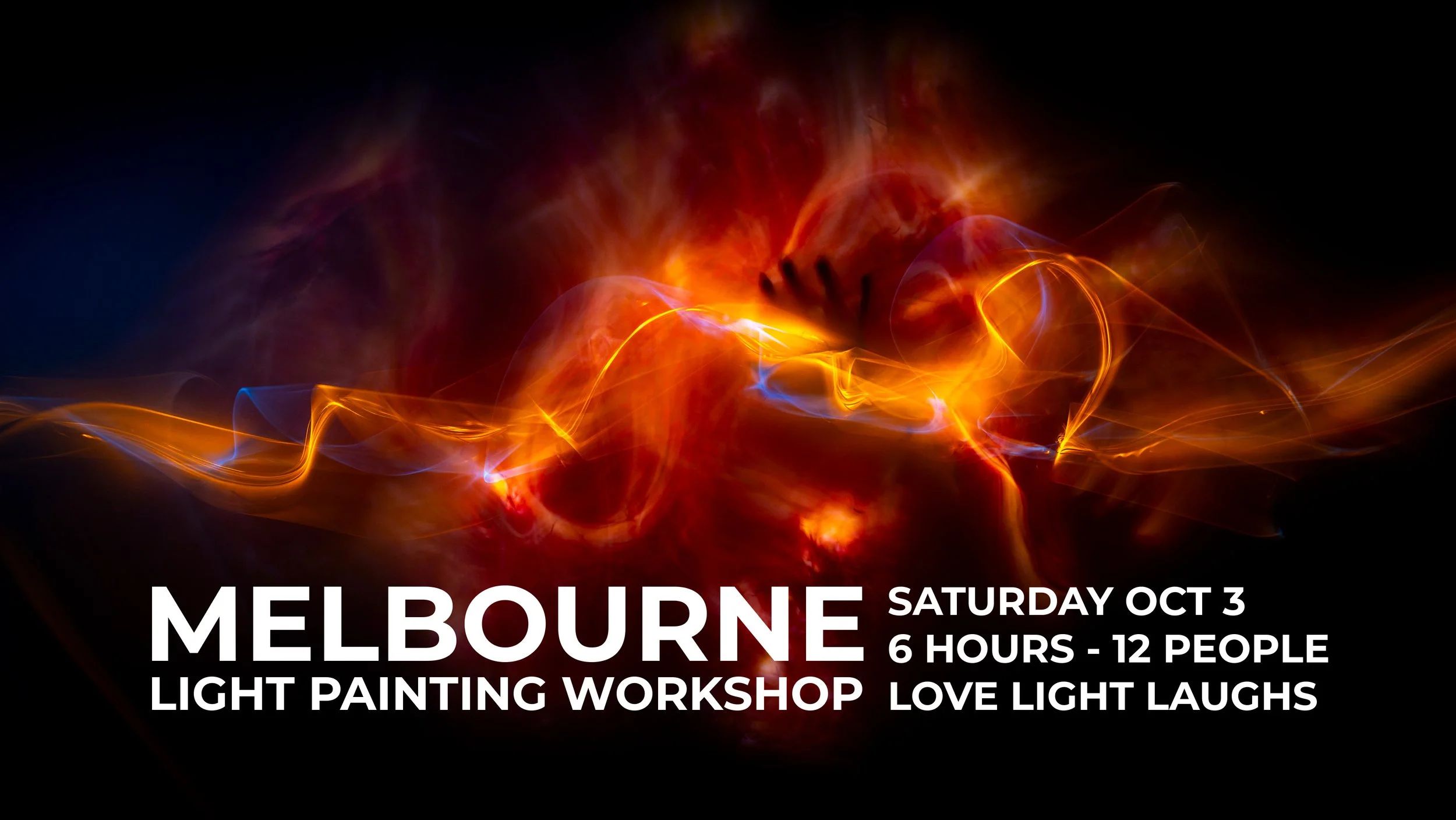MELBOURNE LIGHT PAINTING WORKSHOP OCT 3