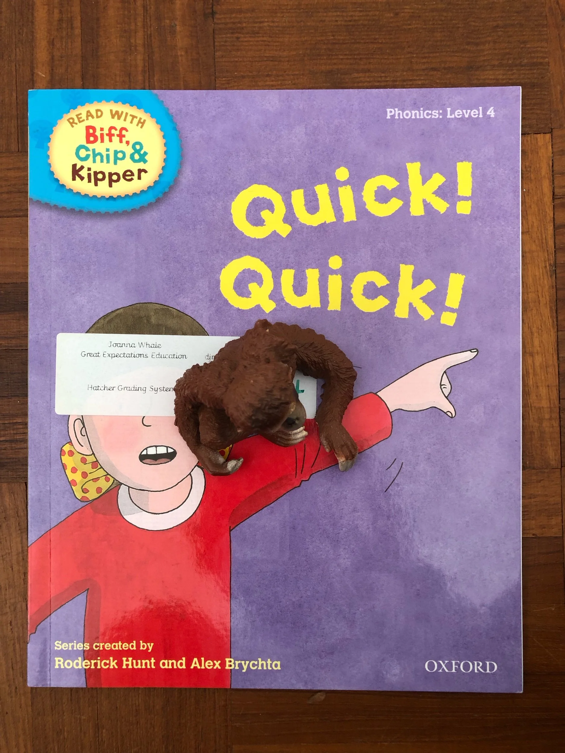 ‘Quick! Quick!’ Roderick Hunt and Alex Brychta