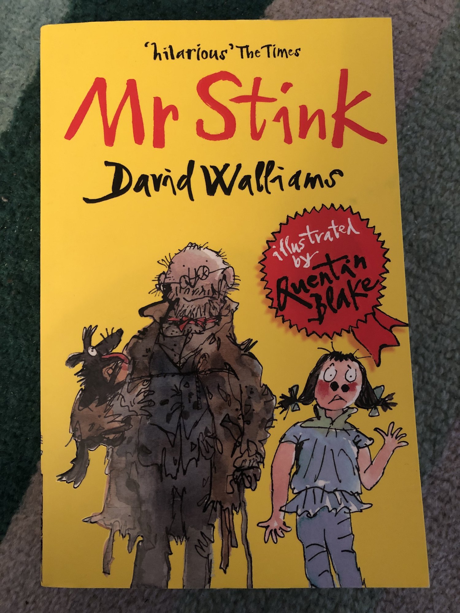 ‘Mr Stink’by David Walliams