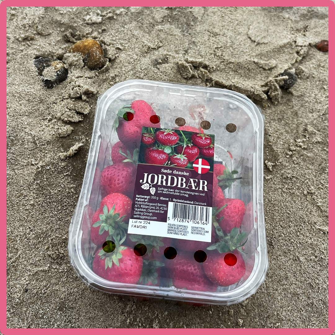 Strawberry – a berry with no straw in it