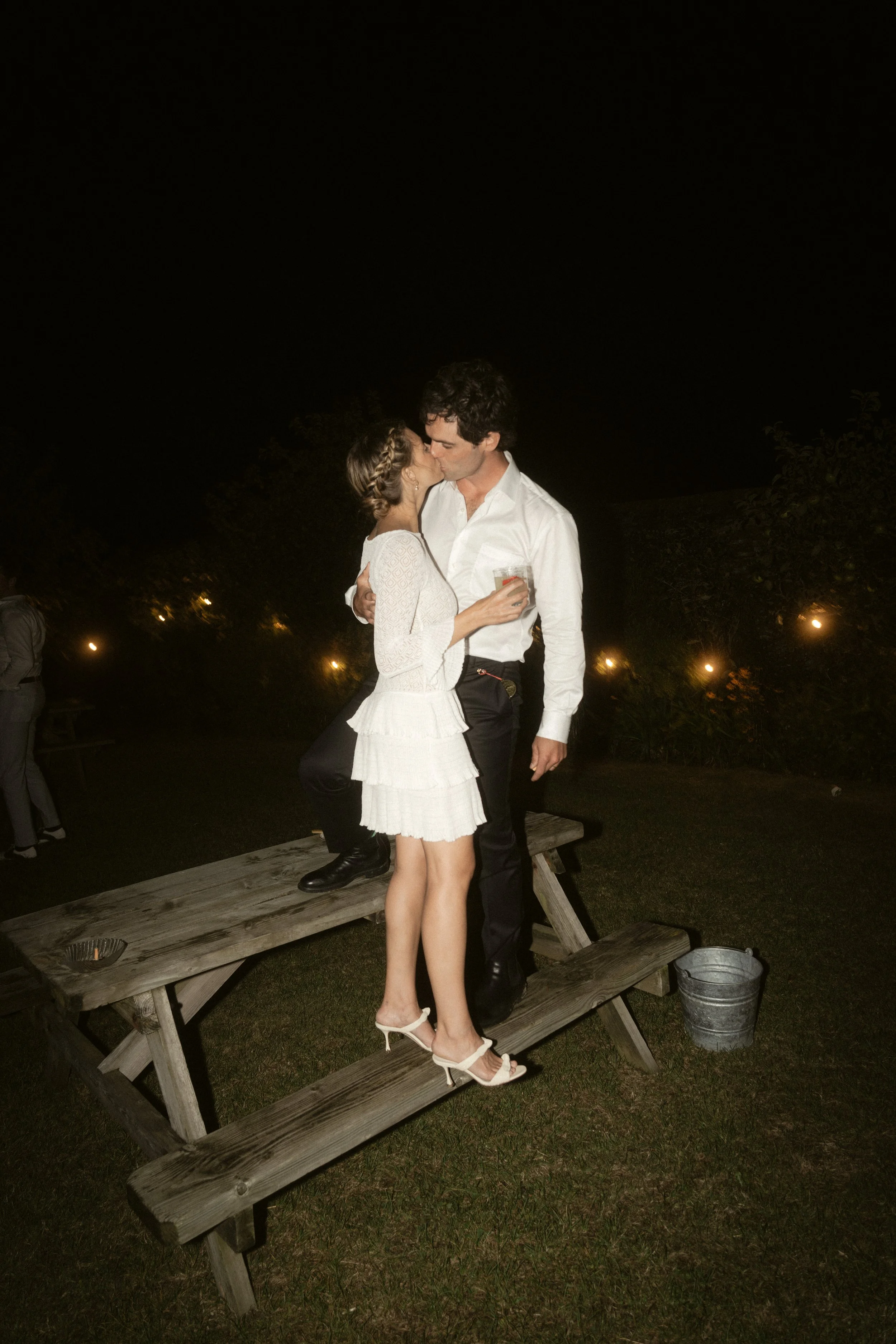 editorial style evening candid wedding photography