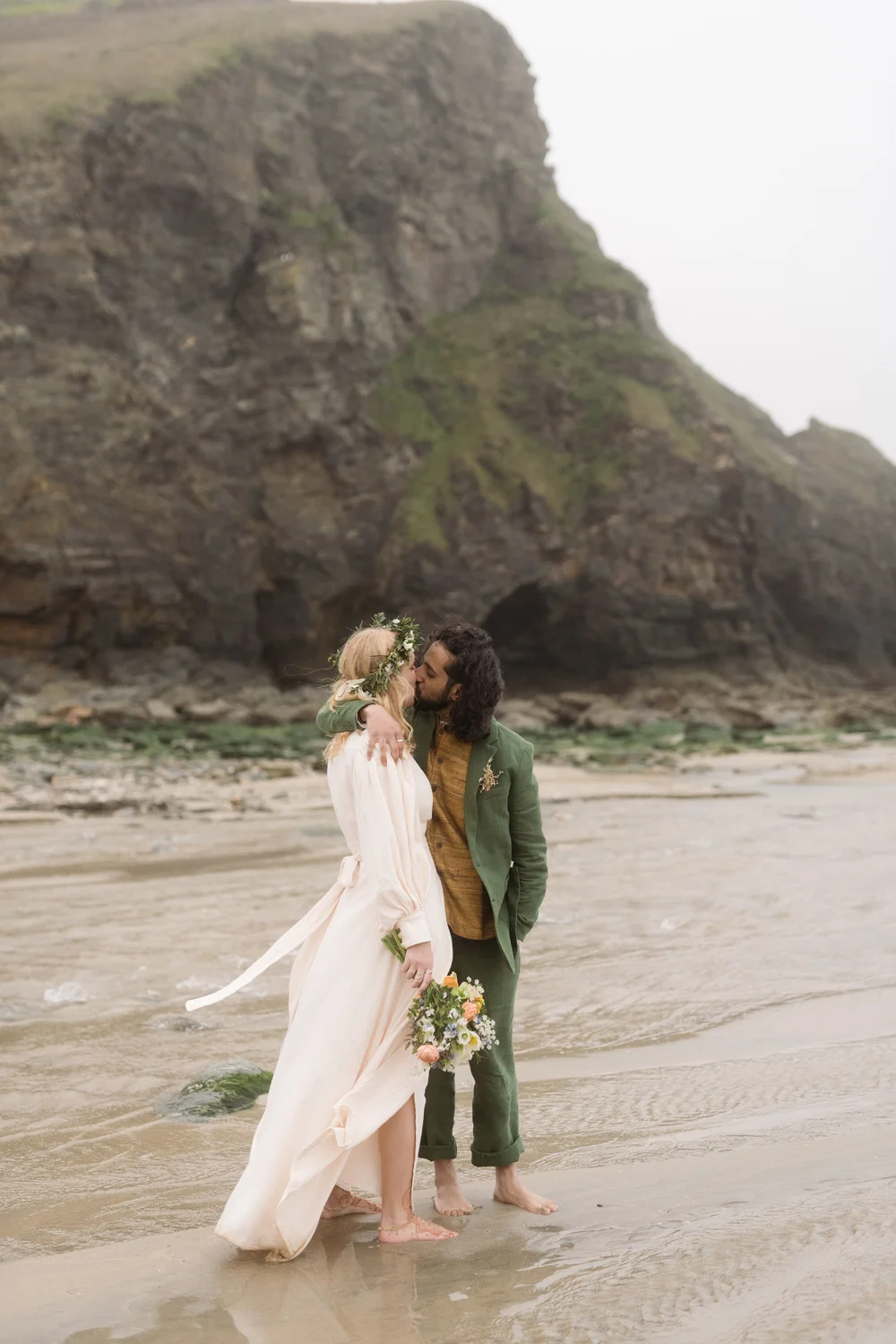 mount pleasant eco park wedding in cornwall