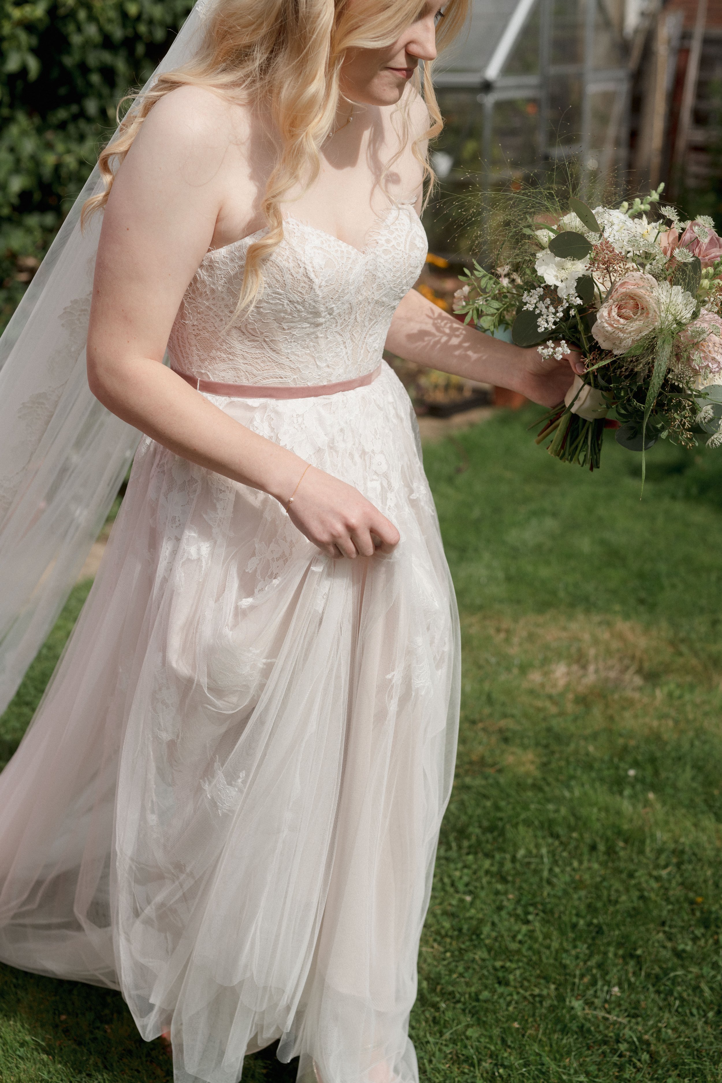 colourful and bright candid wedding photography at Hestercombe gardens wedding venue in the south west
