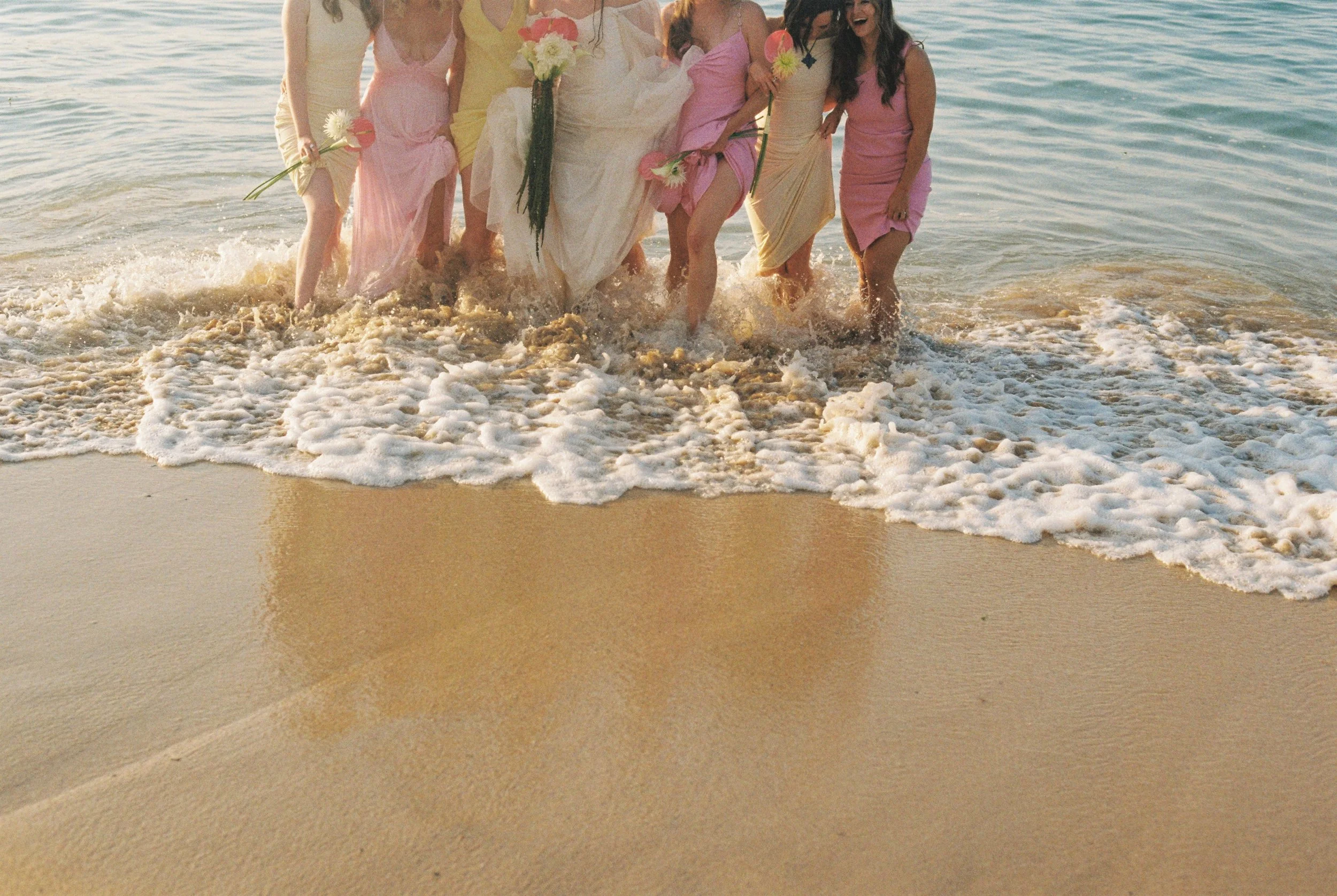 summery hazy film candids in an arty creative style