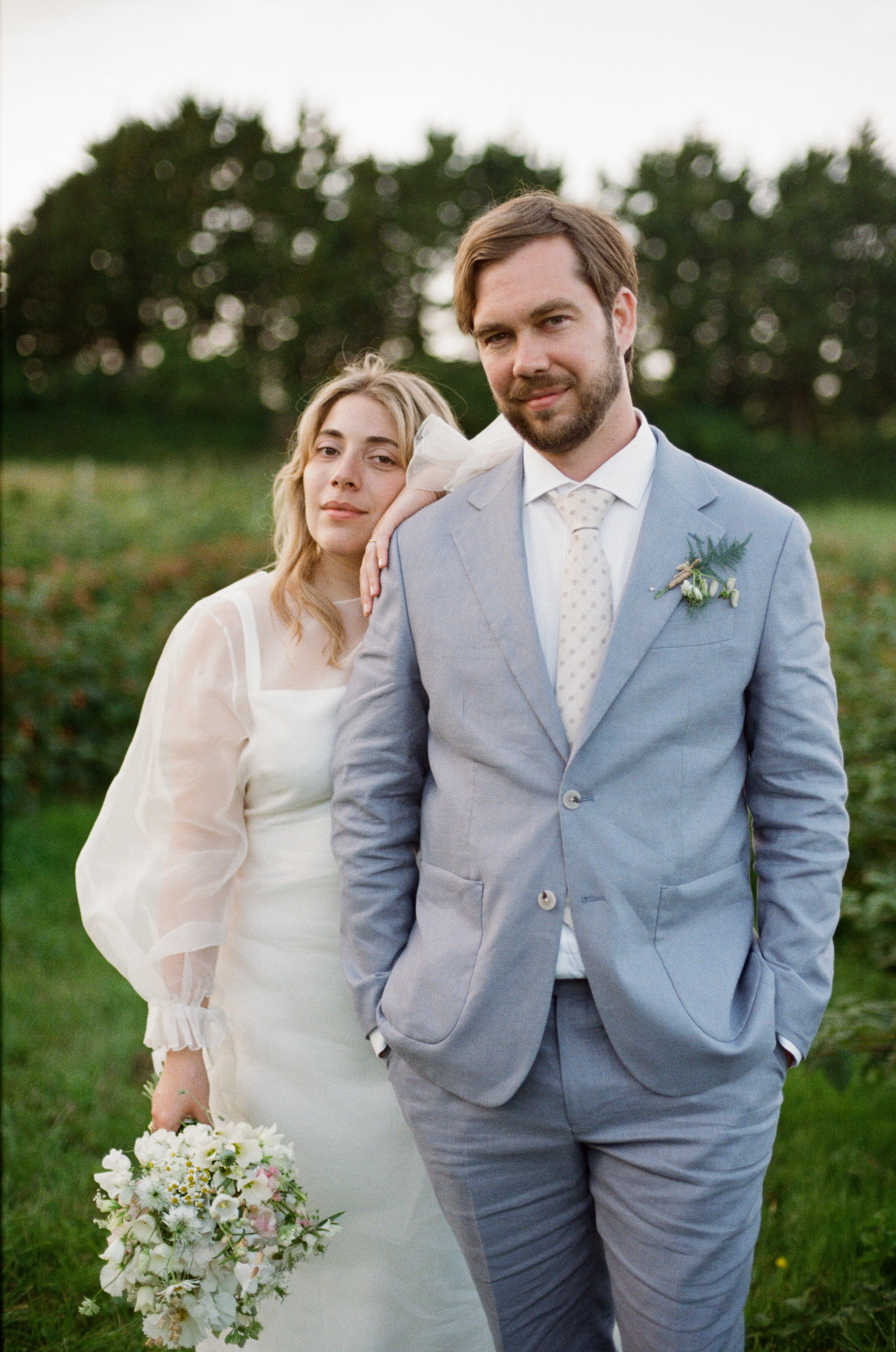 Victoria & Daniel at the Gooseberry House, Sussex