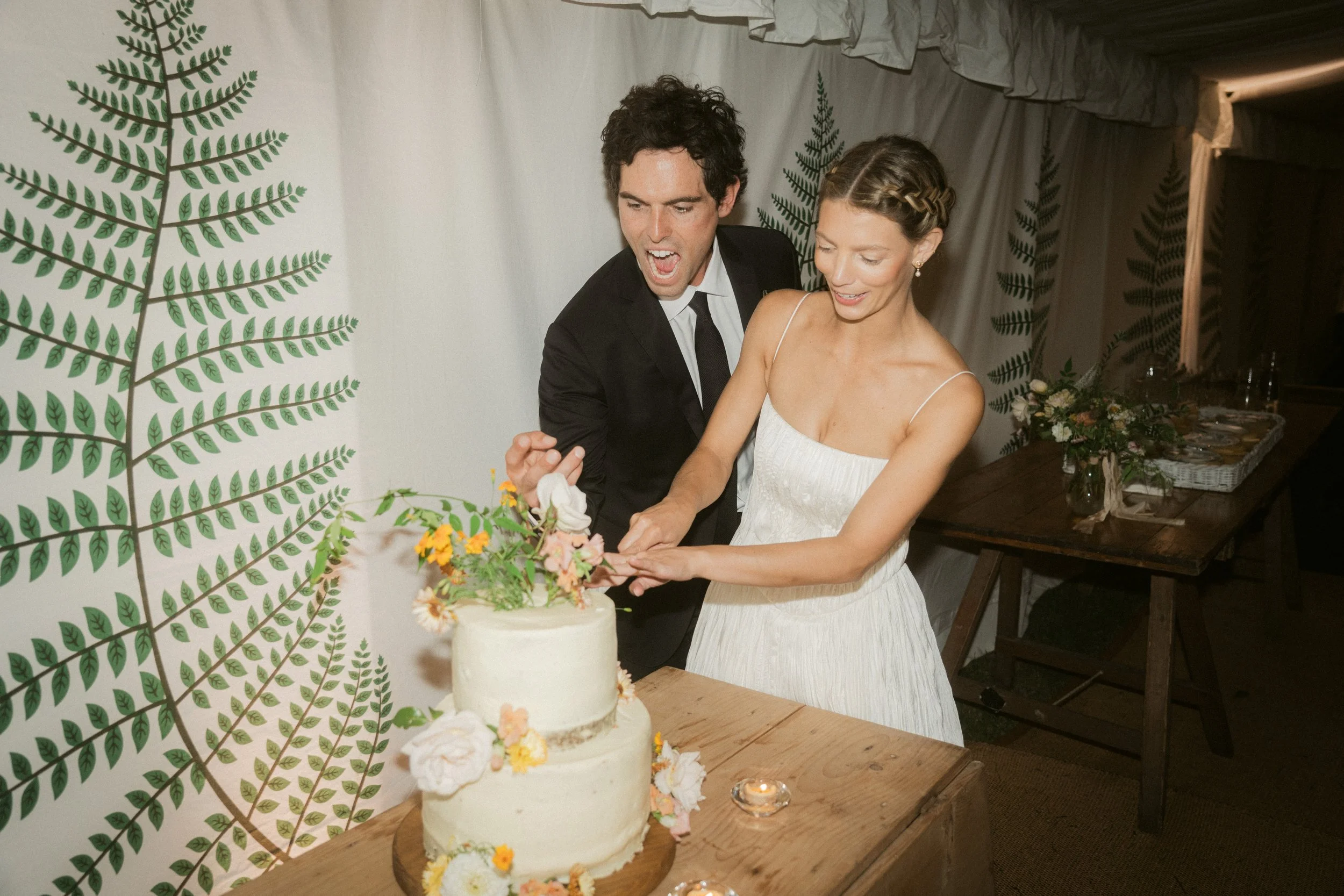 cake cutting at roscarrock