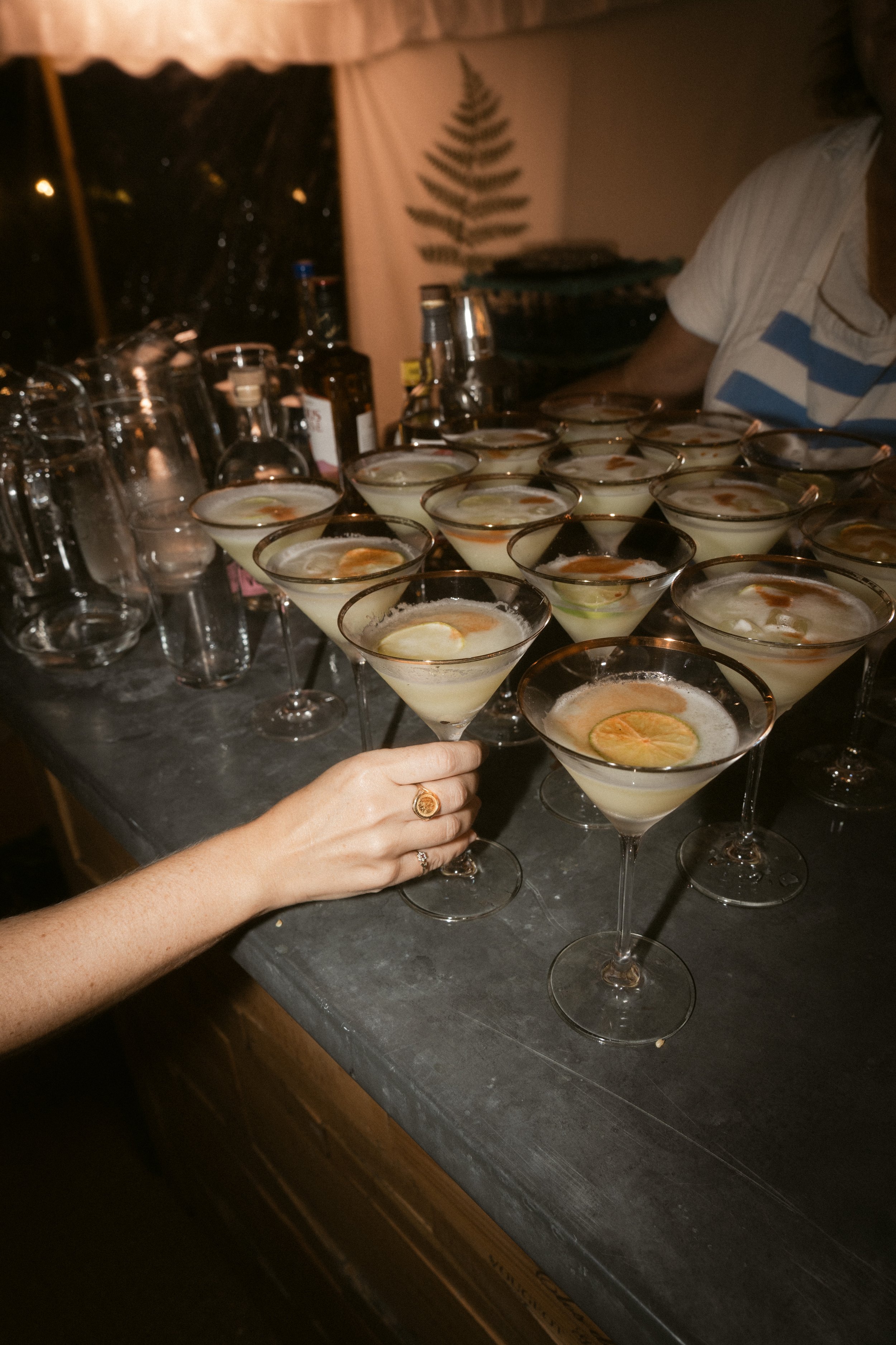 cocktail hour photos