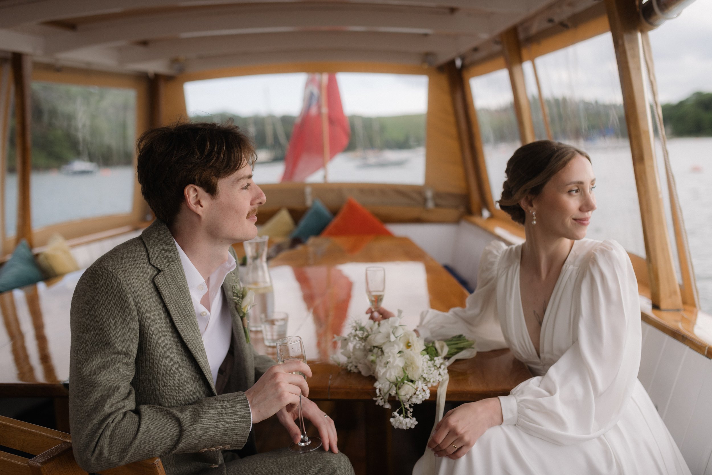 river boat weddings in cornwall