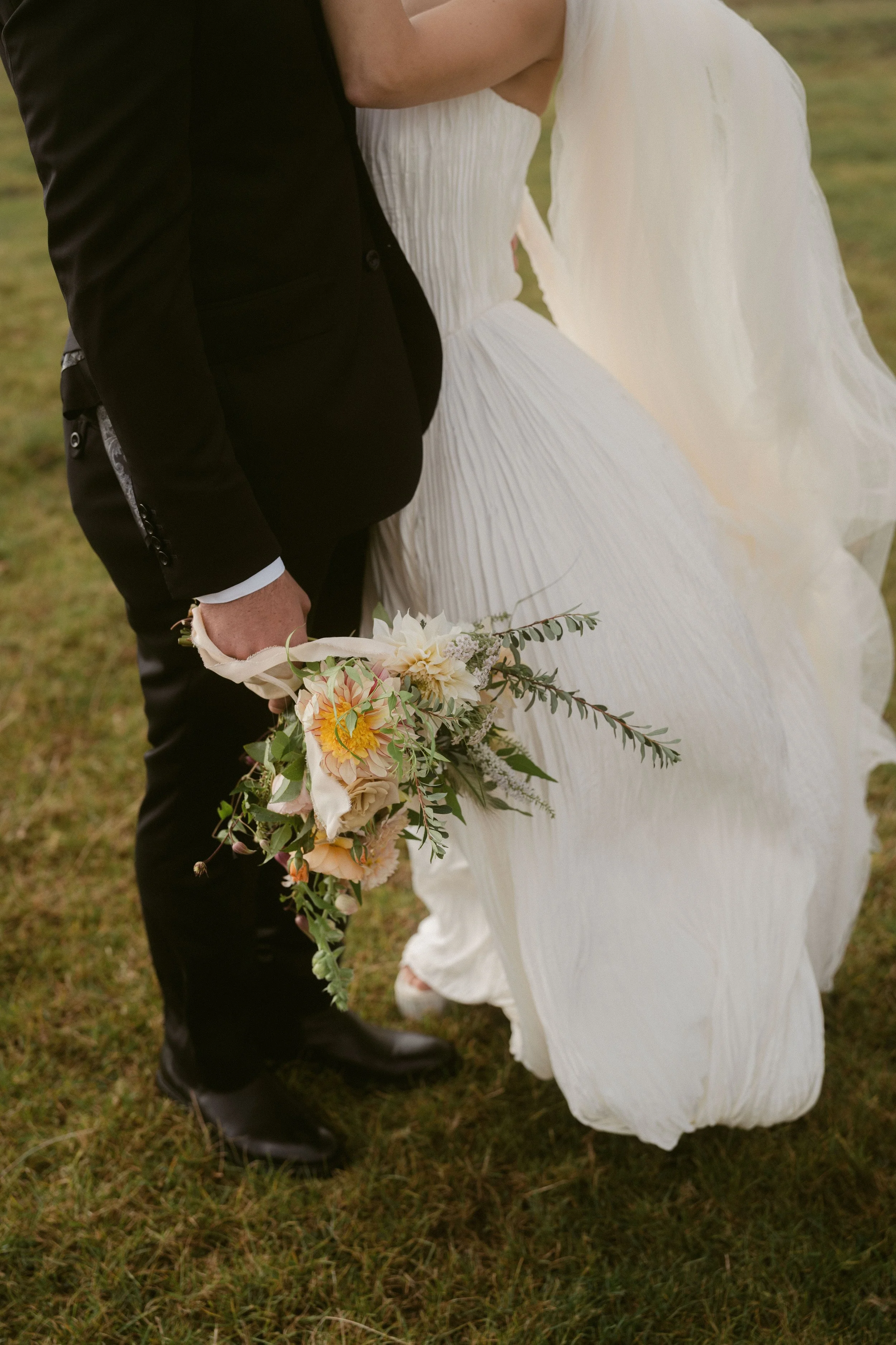 editorial style wedding in cornwall