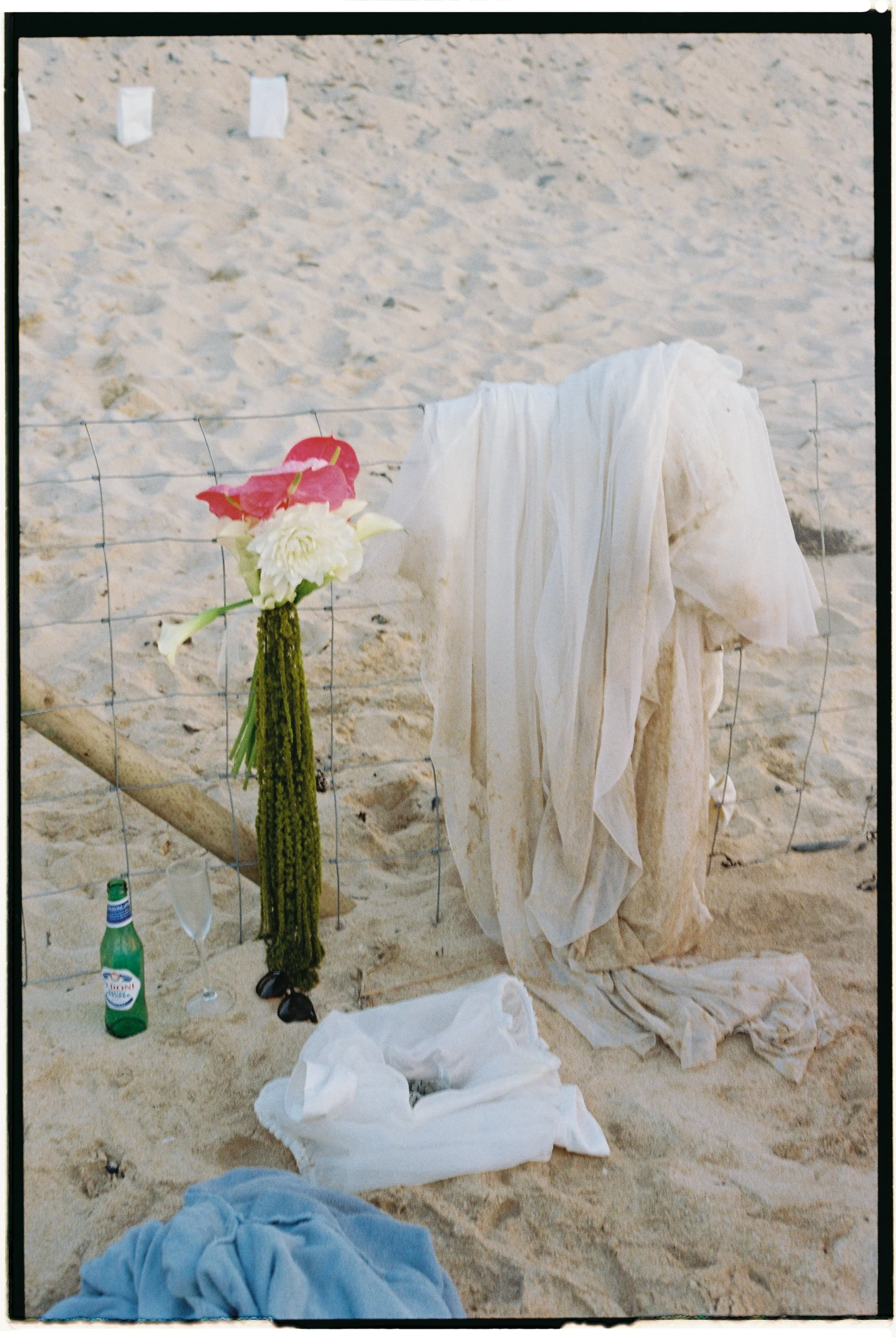 alternative style wedding photography on film