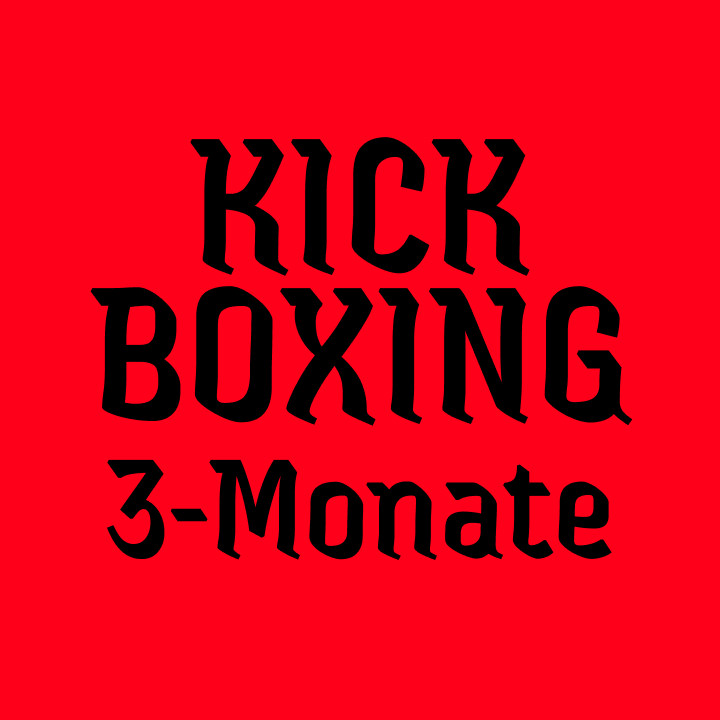 Kickboxing – 3 Monate