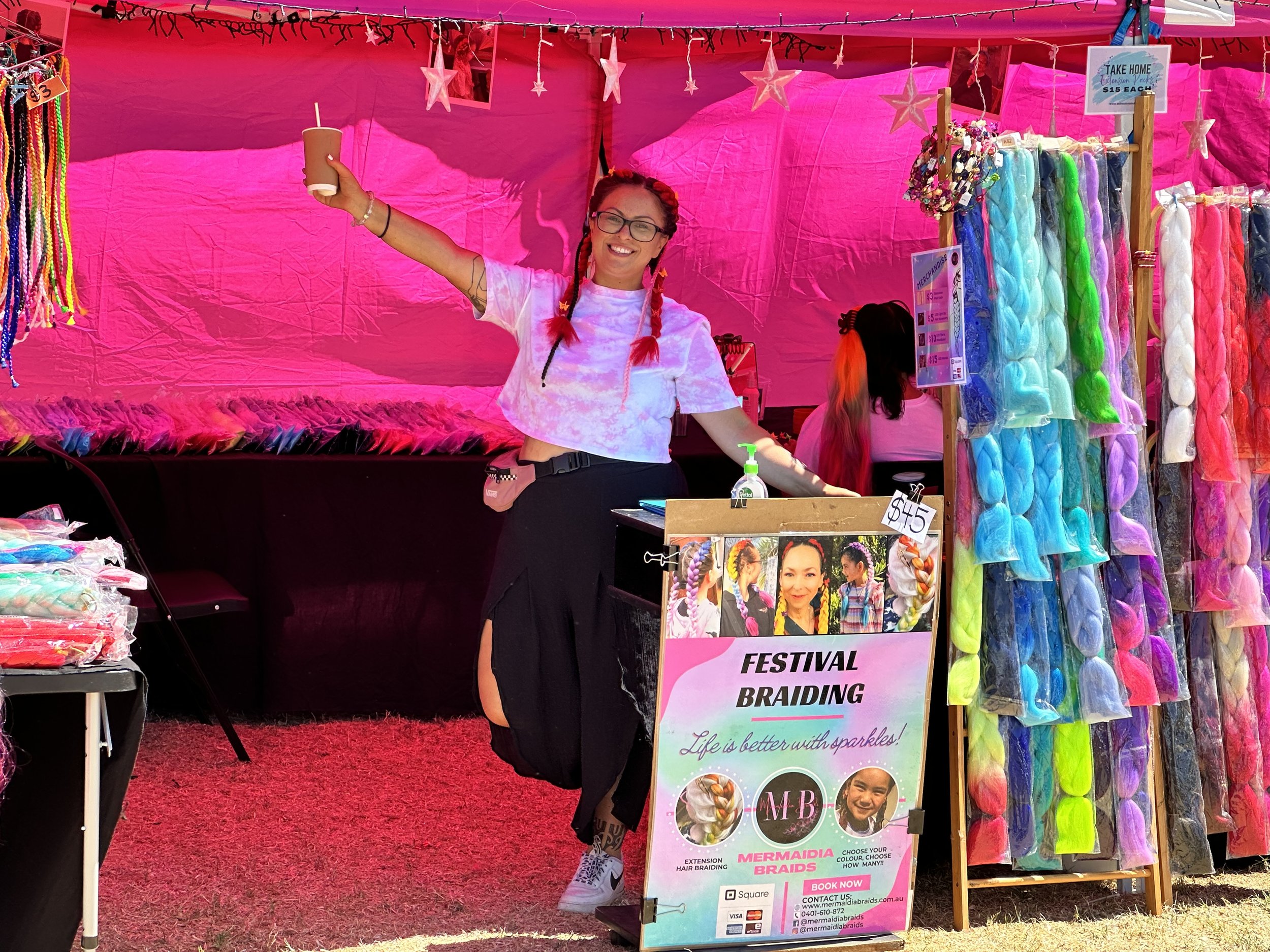 Frankston Waterfront Festival — Mermaidia Braids