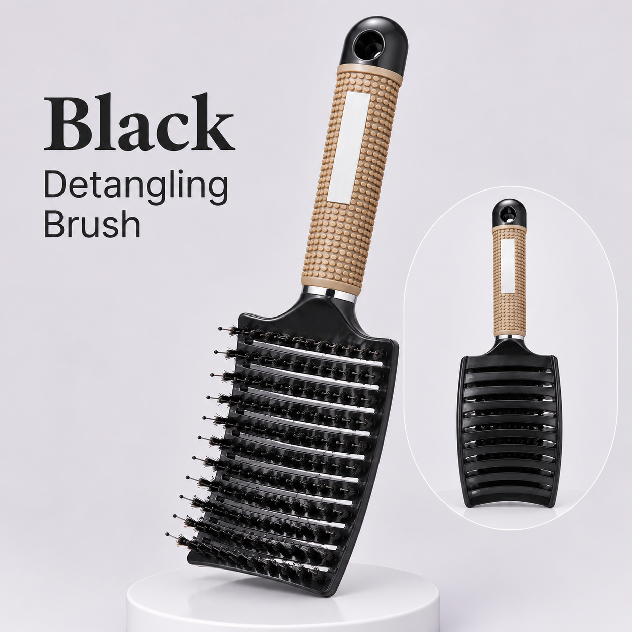 Black Detangling Brush