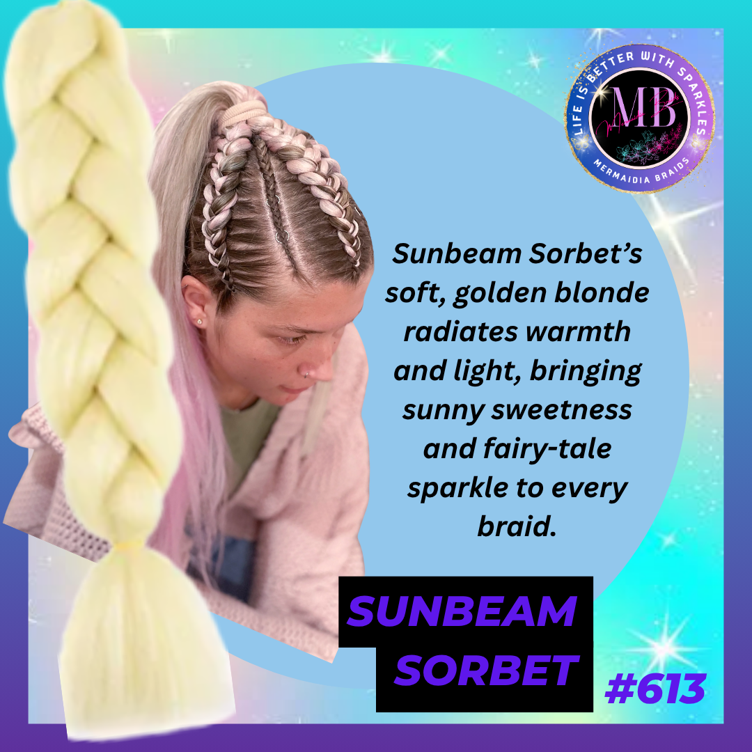#613 Sunbean Sorbet Extension Hair Braid