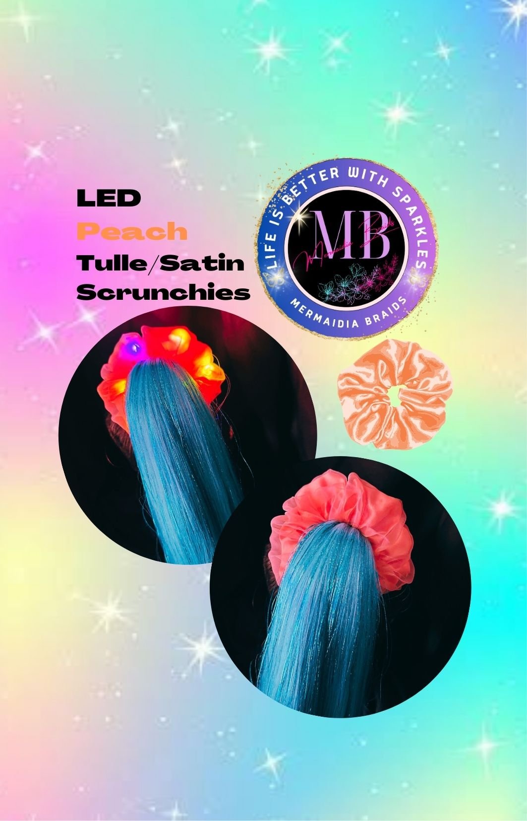 LED Peach TulleSatin Scrunchies Rectangle.jpg