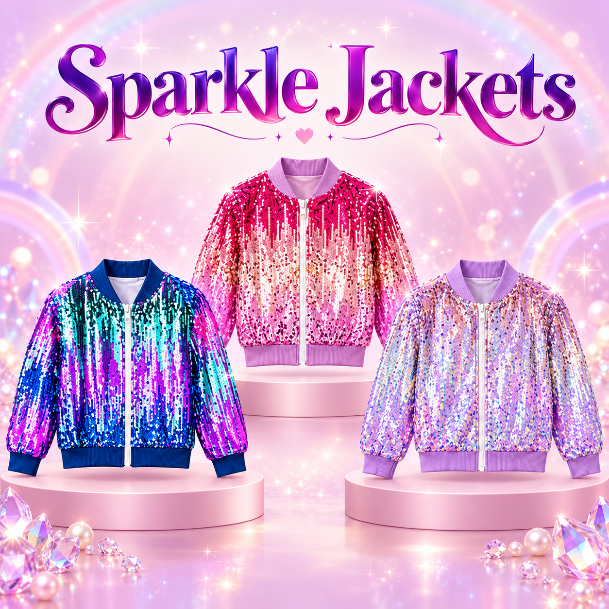 Iridescent sequin jacket trio.png