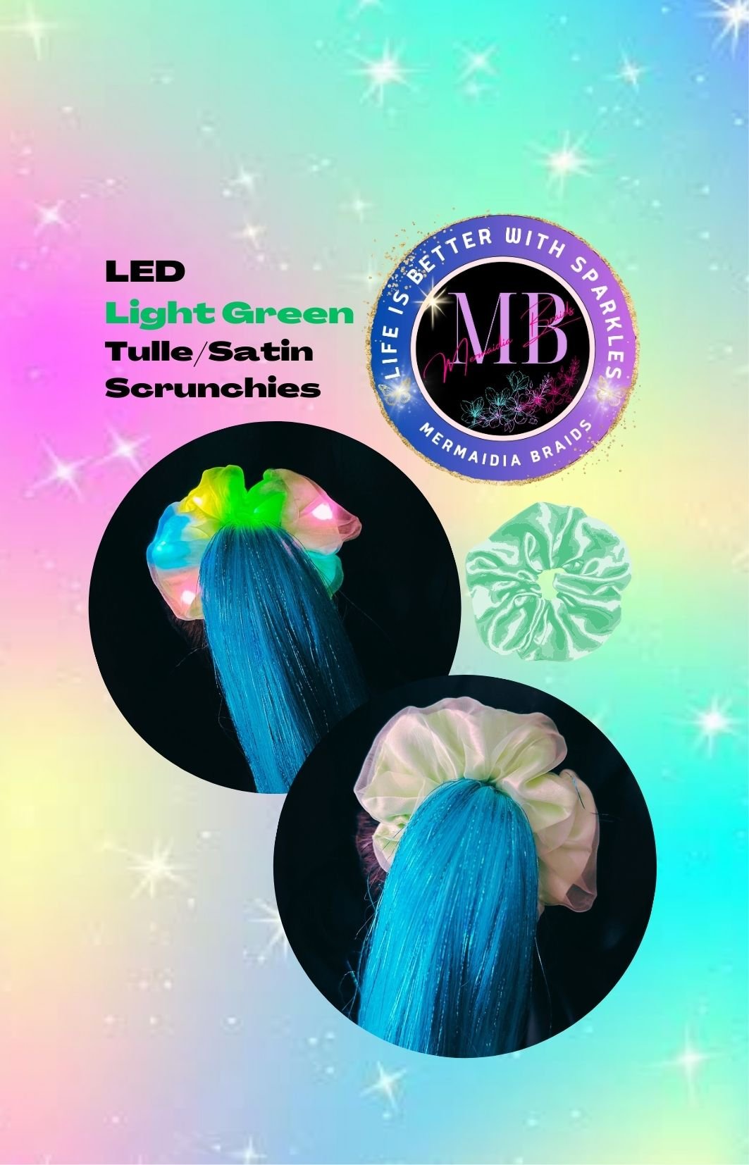 LED Light Green TulleSatin Scrunchies Rectangle.jpg
