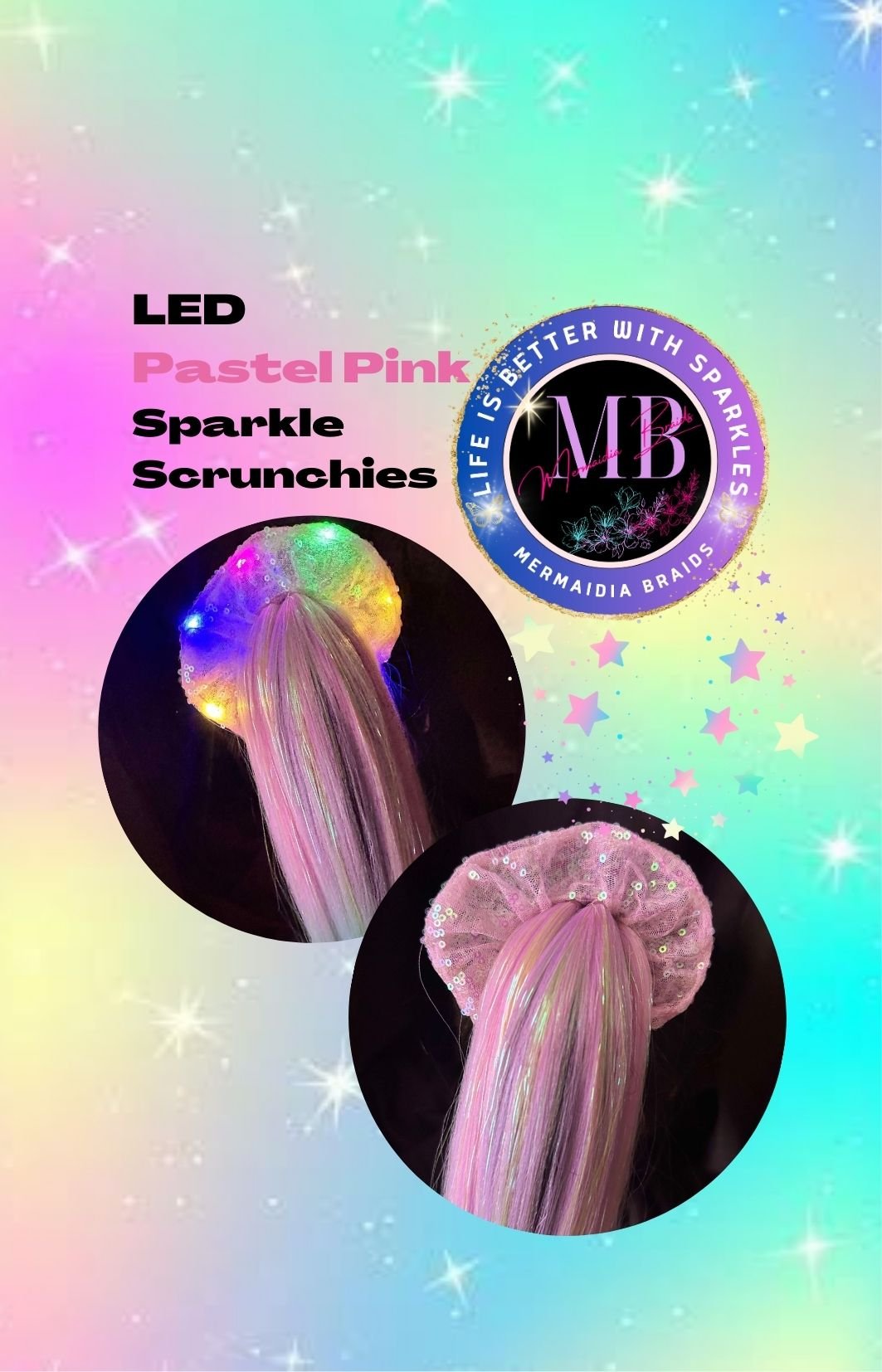 LED Pastel Pink Sparkle Scrunchies Rectangle.jpg