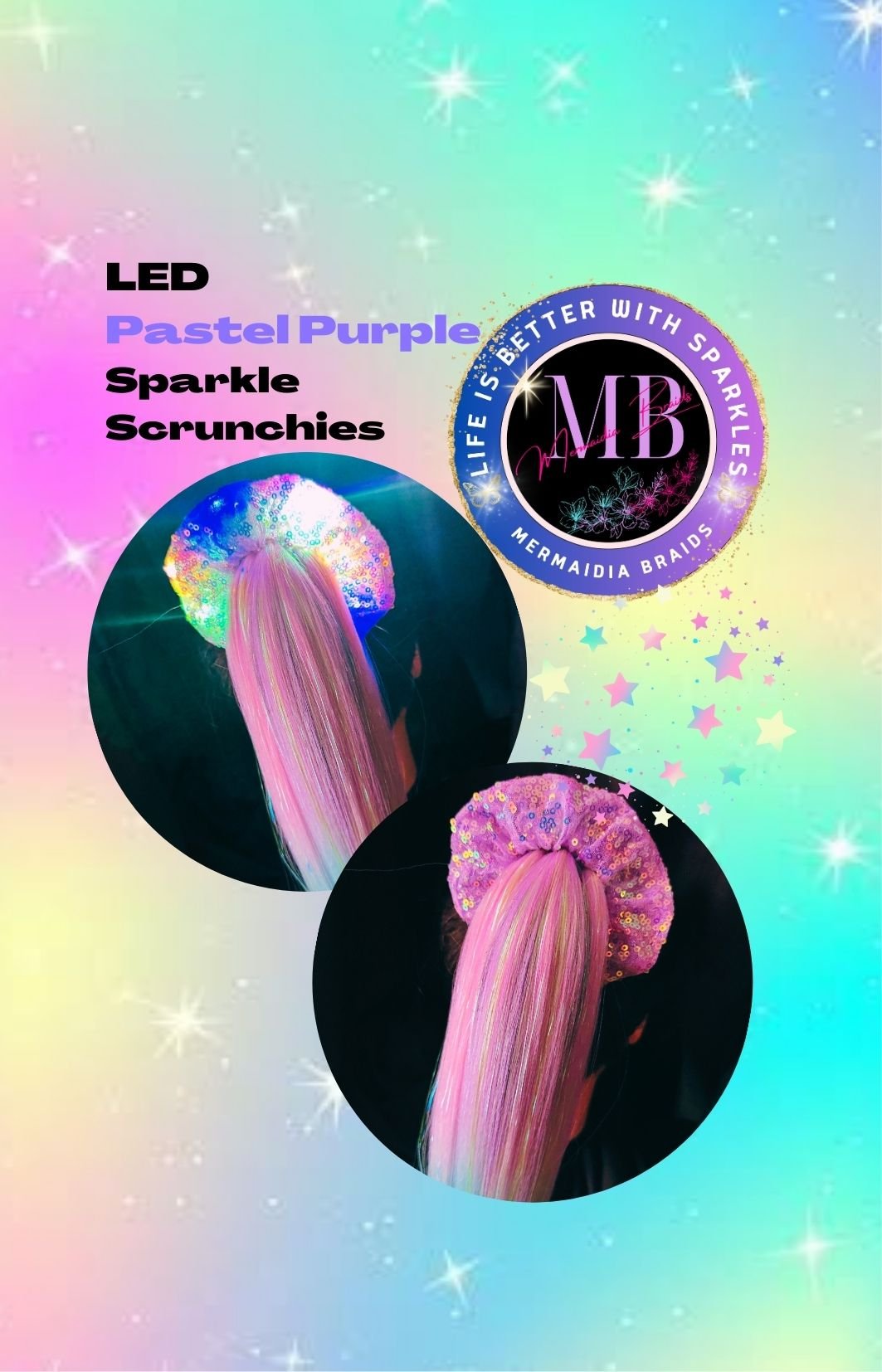 LED Pastel Purple Sparkle Scrunchies Rectangle.jpg